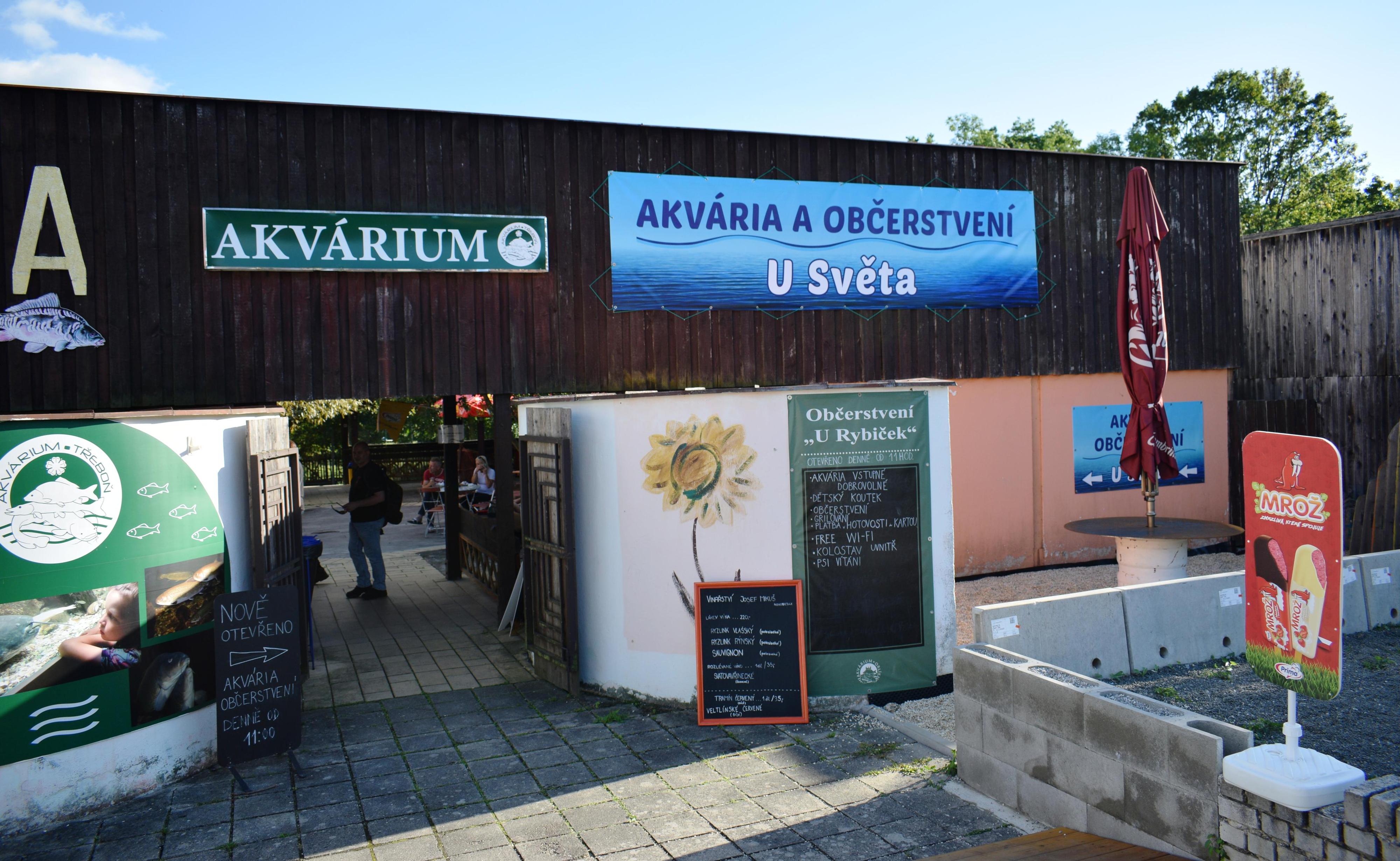 Akvária a občerstvení U Světa foto 4