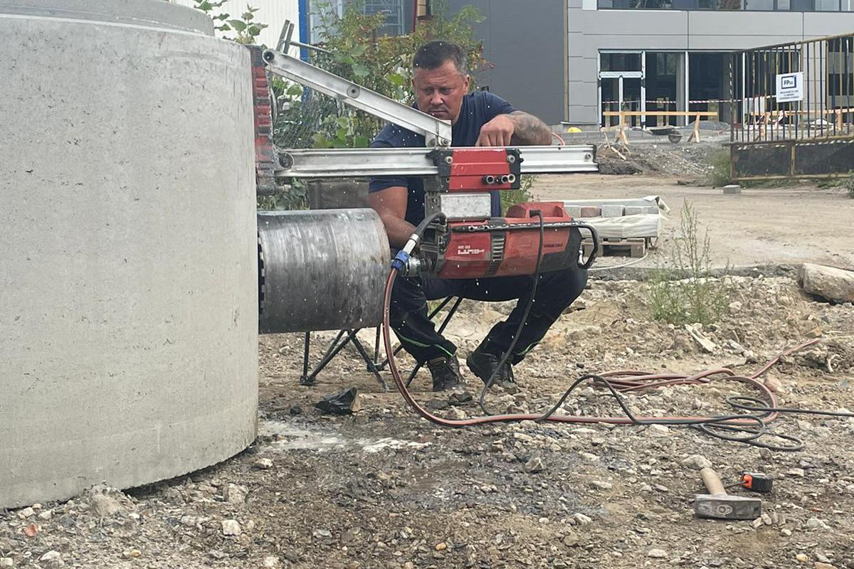 Jádrové vrtání - Josef Kuneš