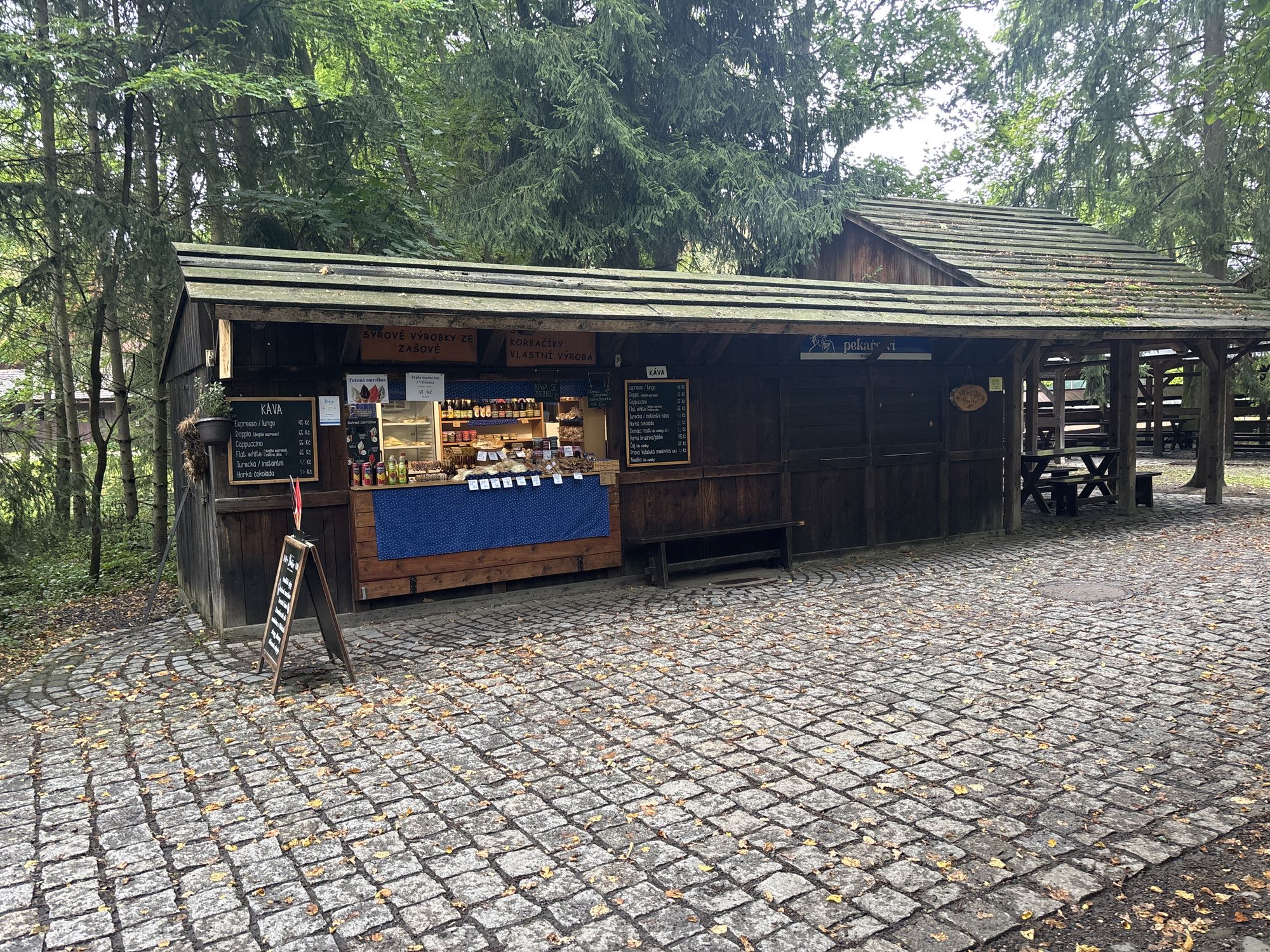 Občerstvení Dřevěné městečko