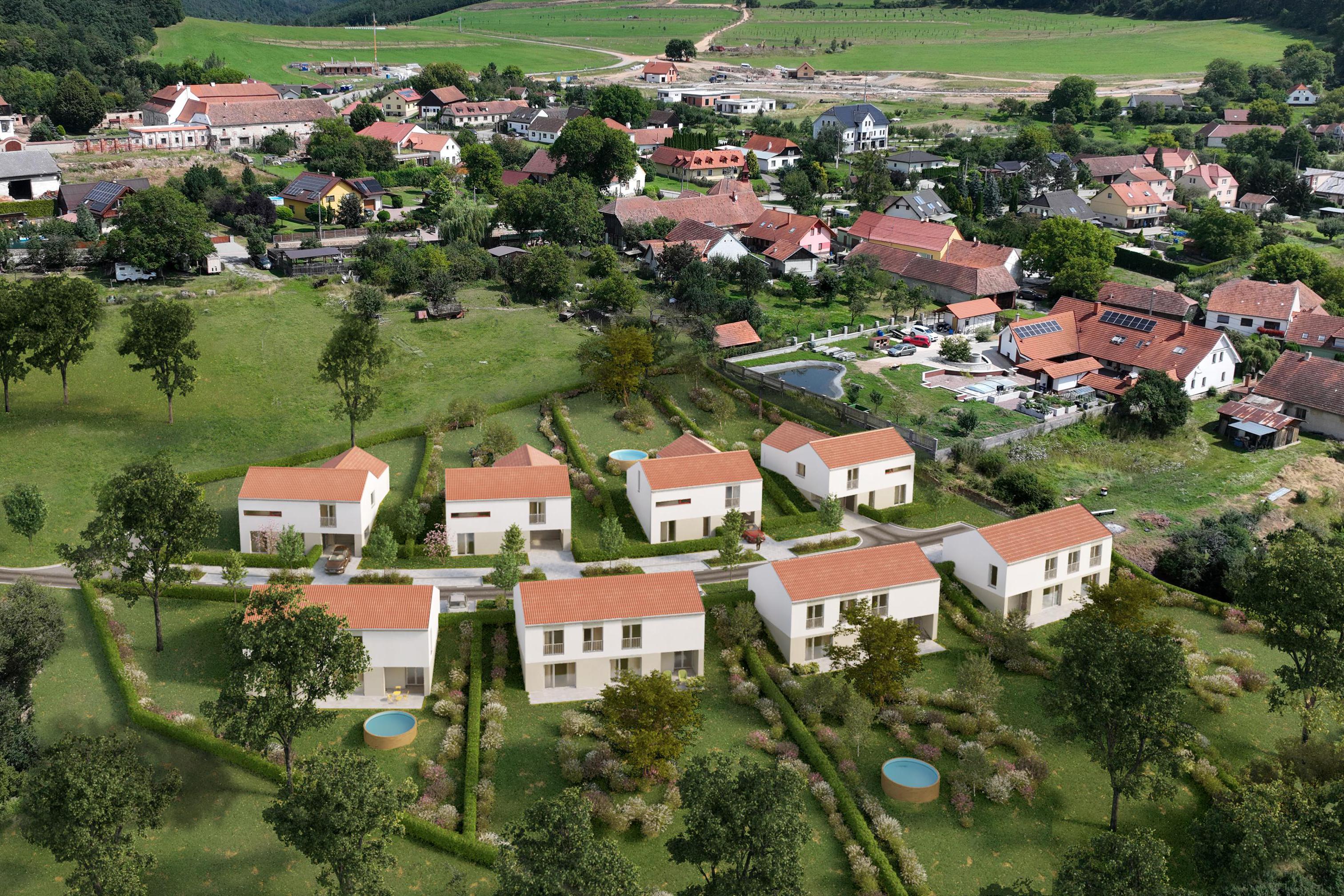 Rodinné domy Jižní Svahy Vohančice