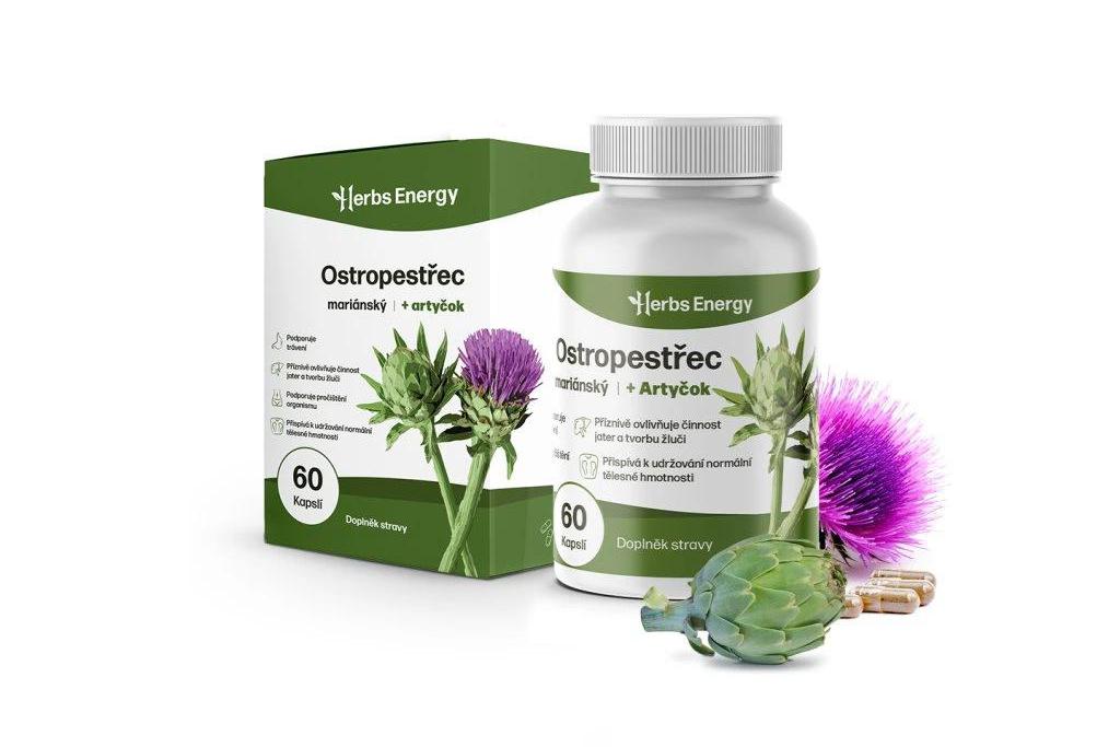 Ostropestřec mariánský Extrakt + Artyčok Extrakt