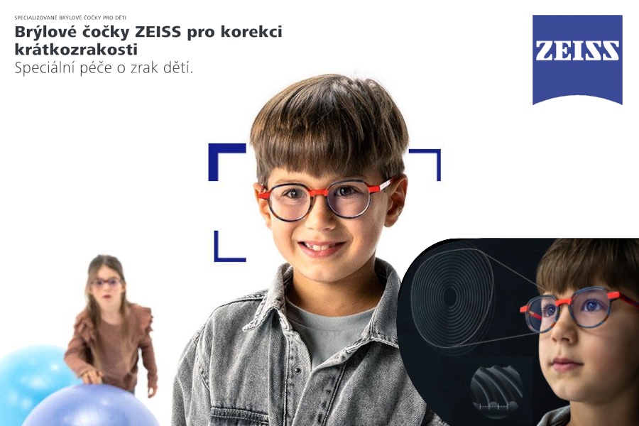 ZEISS MyoCare - řešení krátkozrakosti pro děti