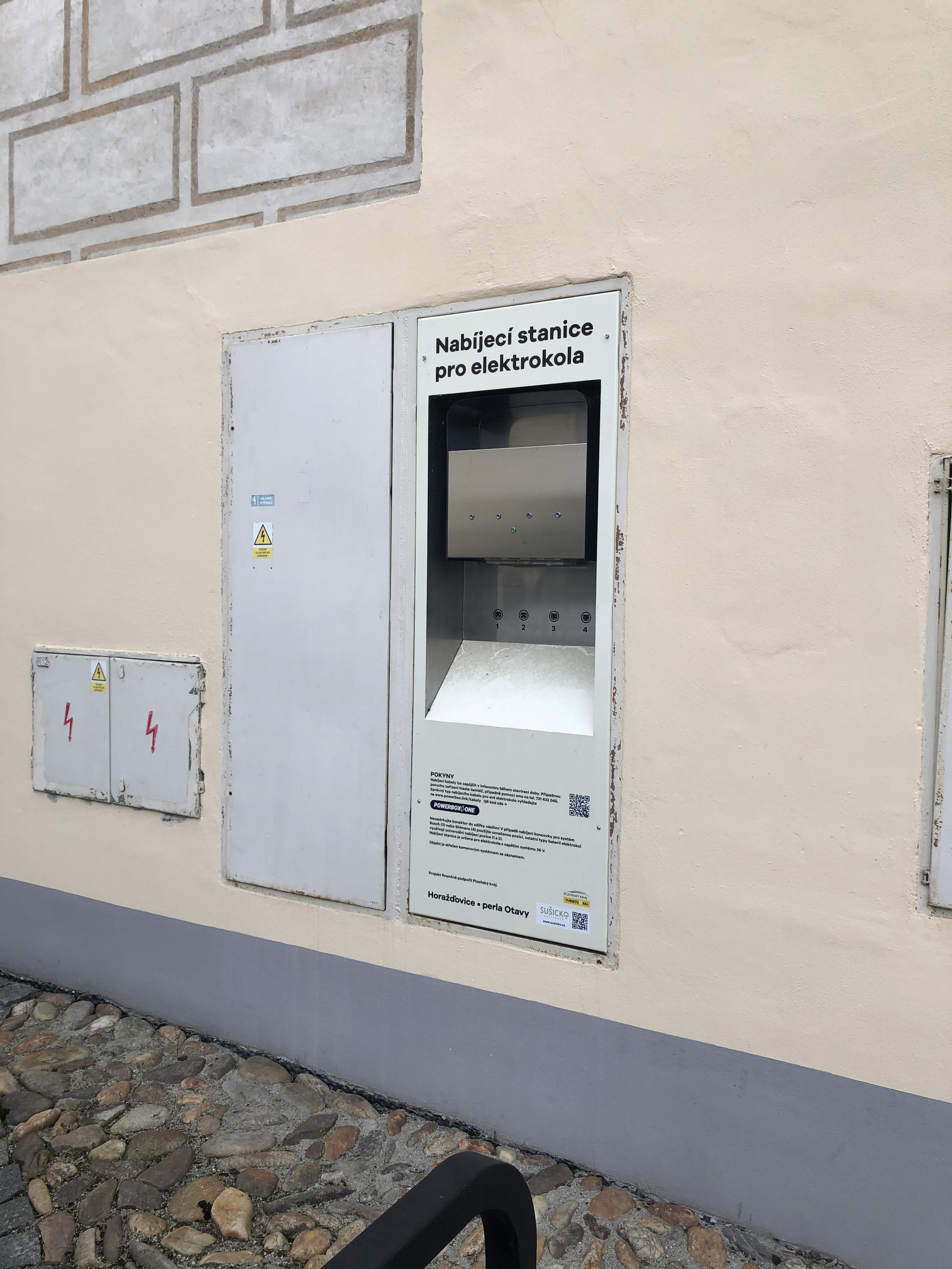 Nabíjecí stanice Turistické informační centrum Horažďovice foto 5
