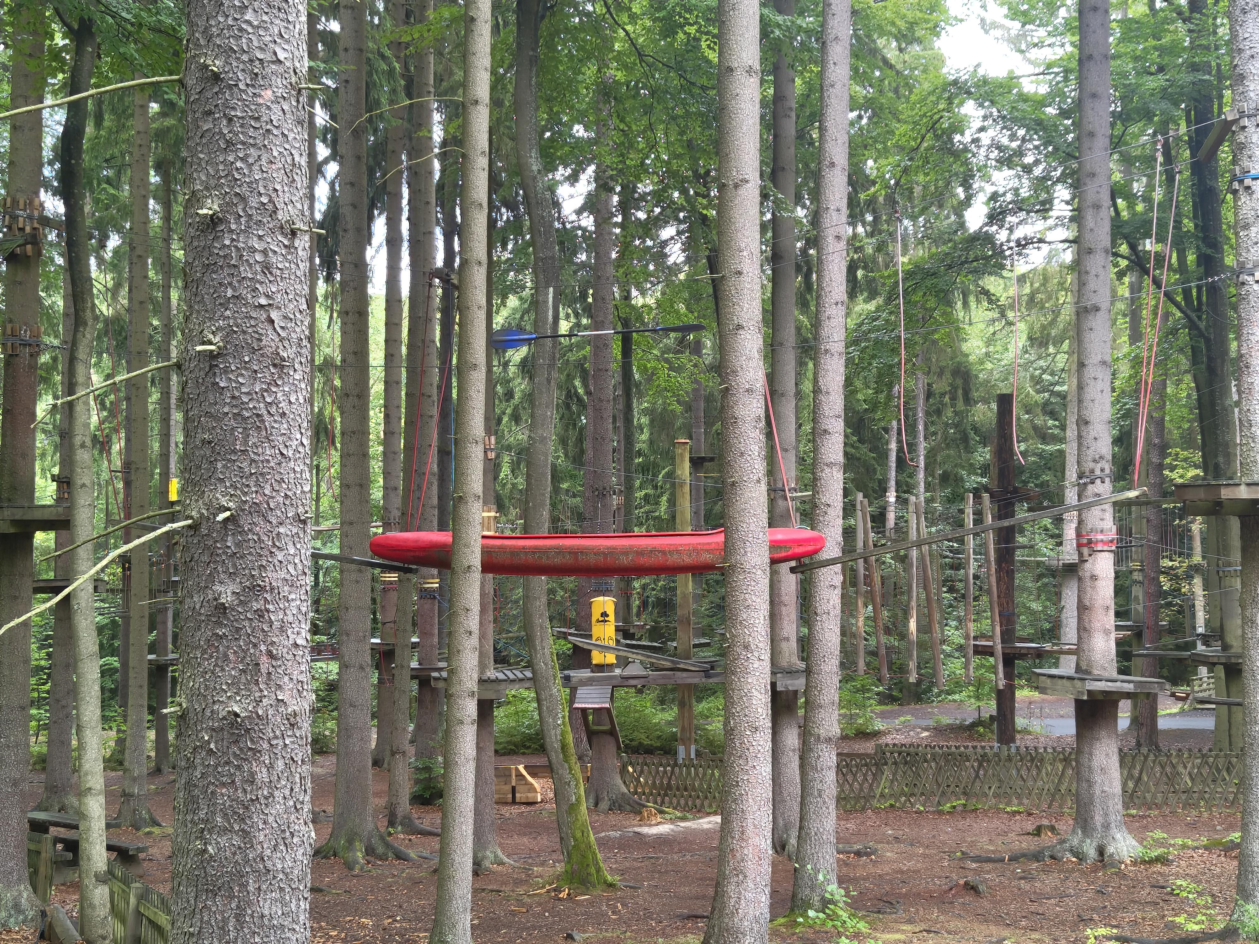 Přírodní lanové centrum svatý Linhart foto 5