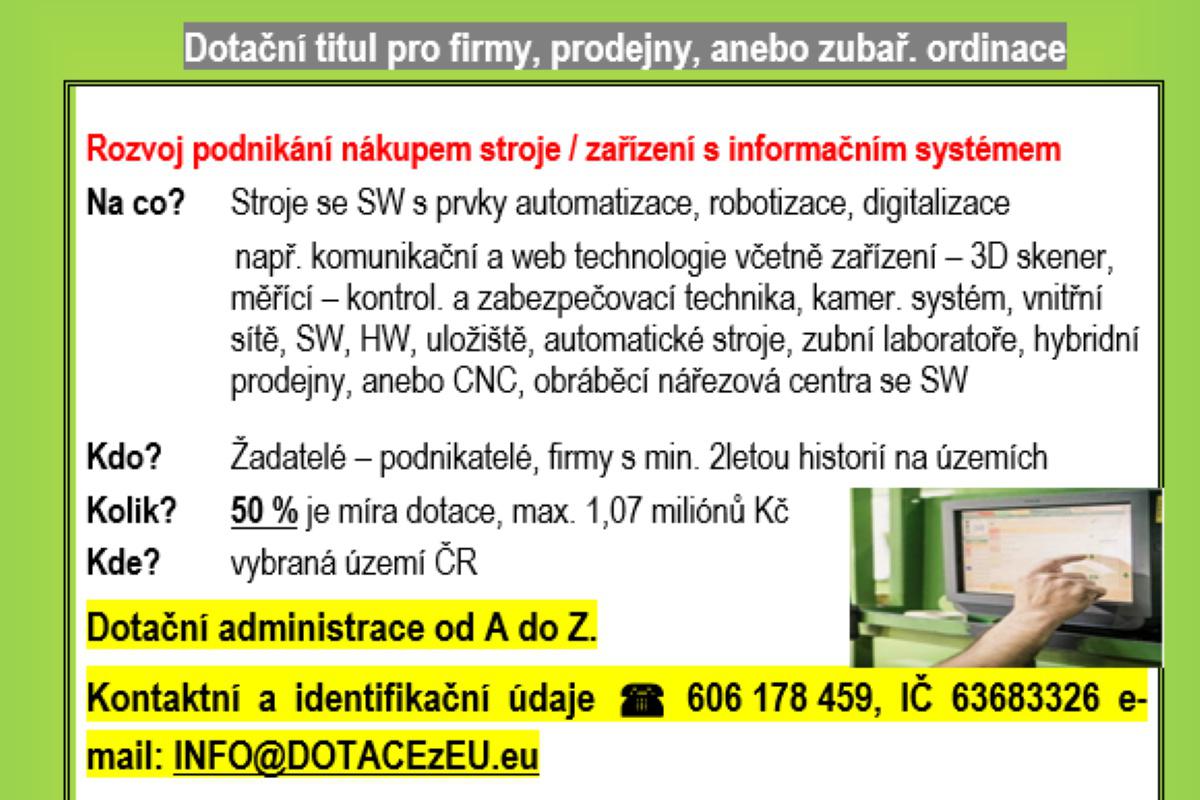 Dotace EU - Jana Mikulková foto 1