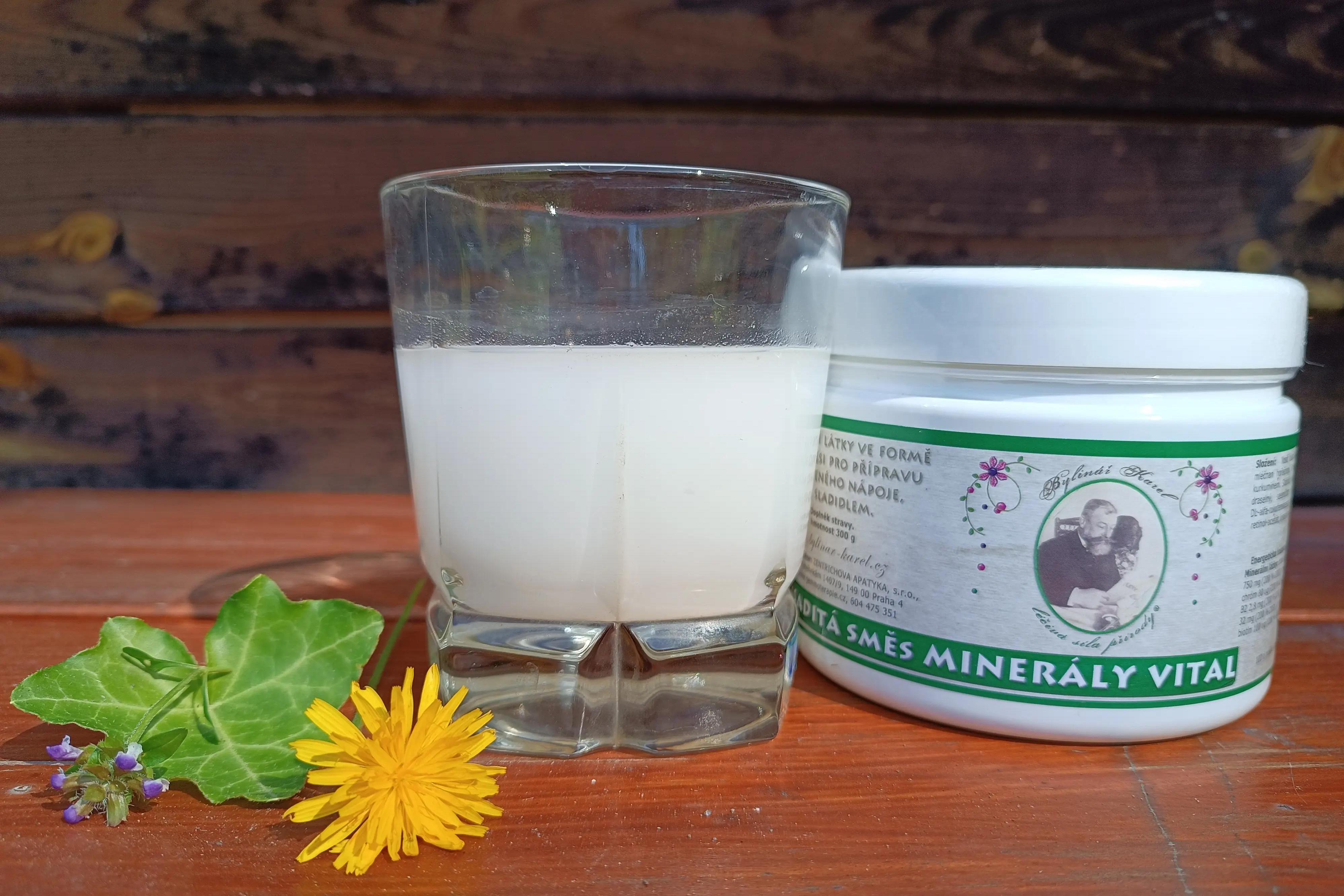 Zásaditá směs Vital při stresu na energii a únavu