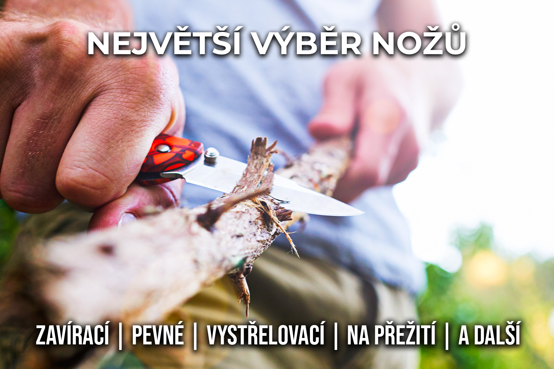 Nože do každé situace | u nás si vybere každý