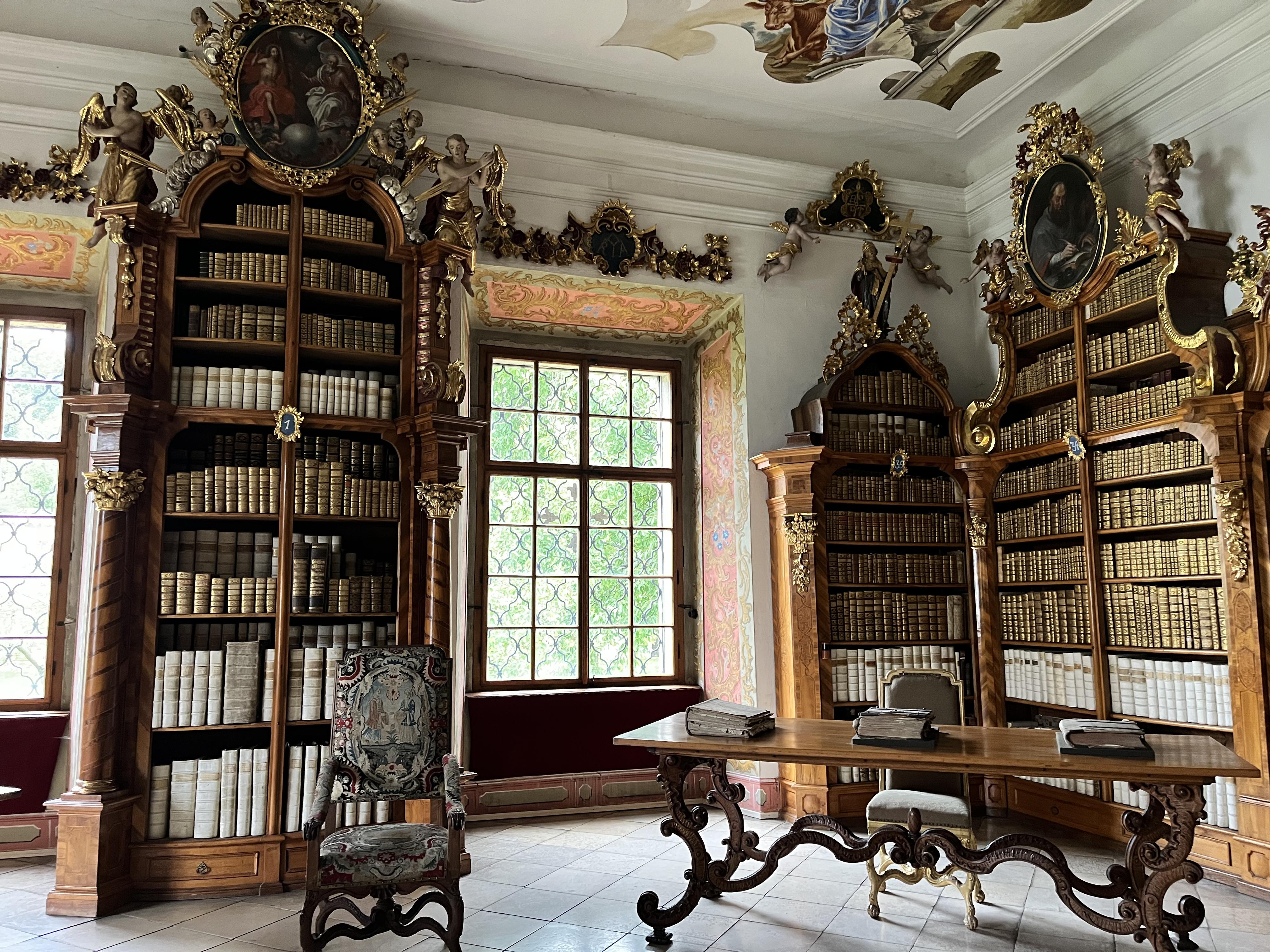 Knihovna cisterciáckého opatství Vyšší Brod