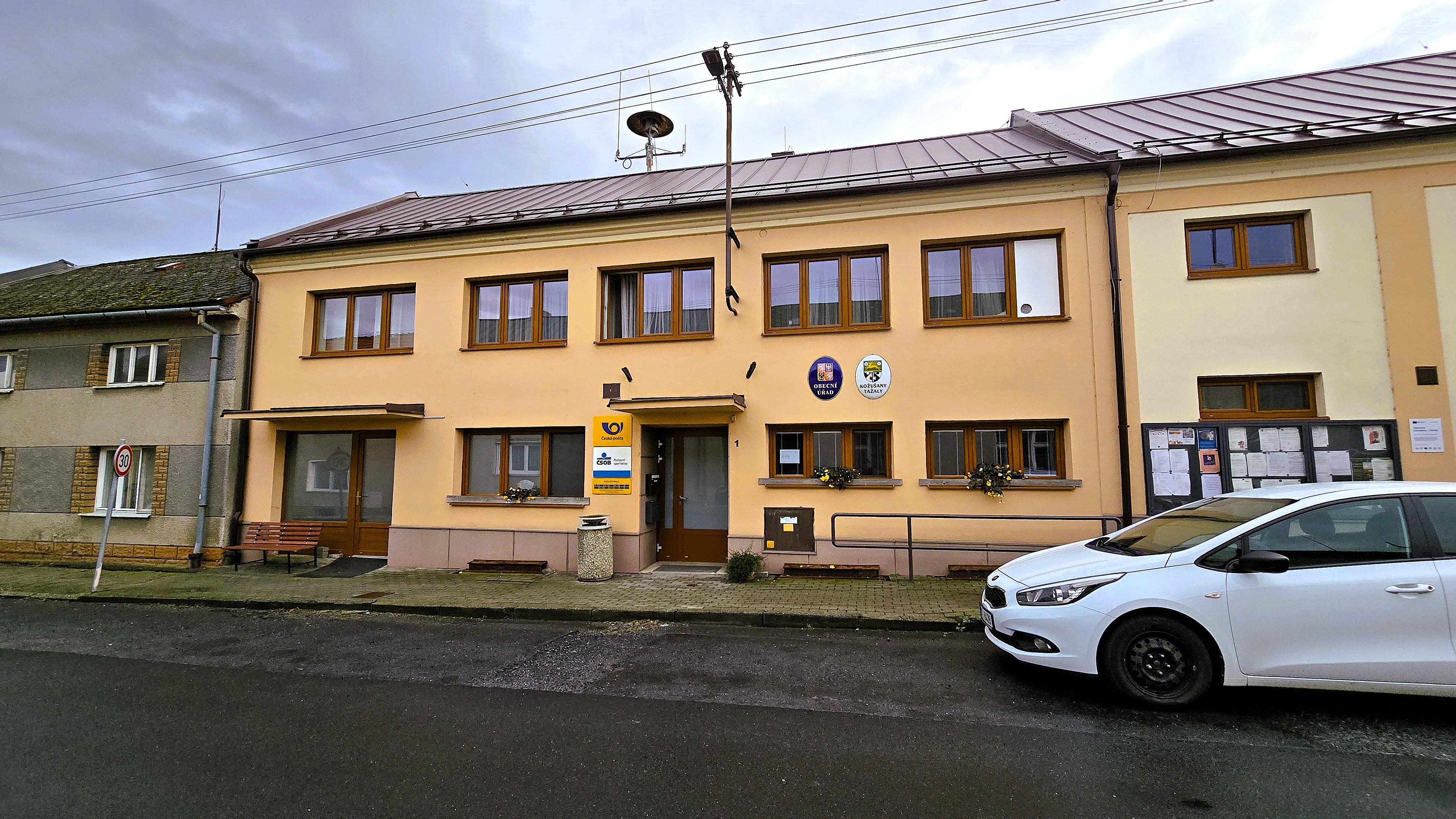 Pošta Kožušany-Tážaly