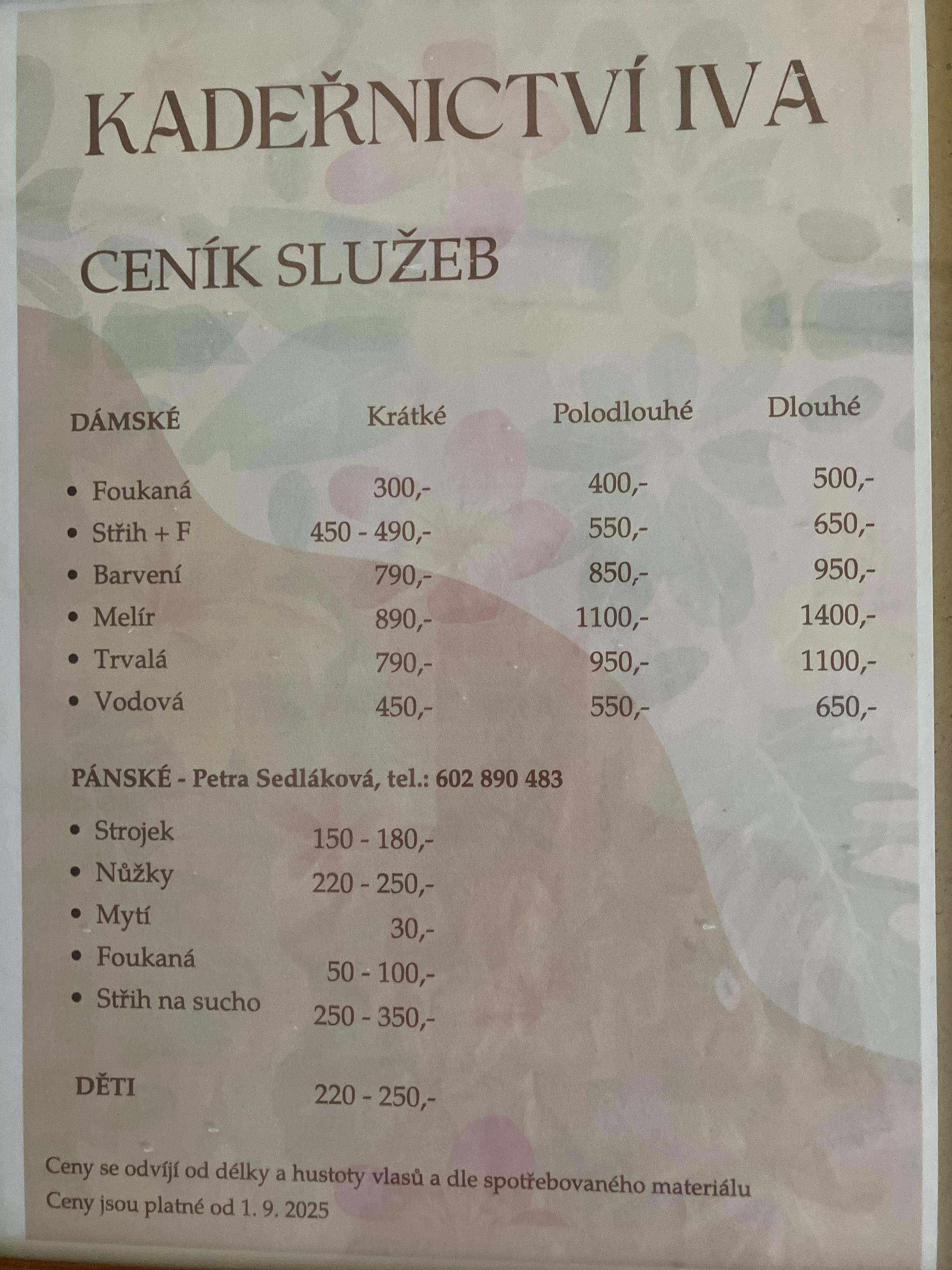 Kadeřnictví Iva foto 2