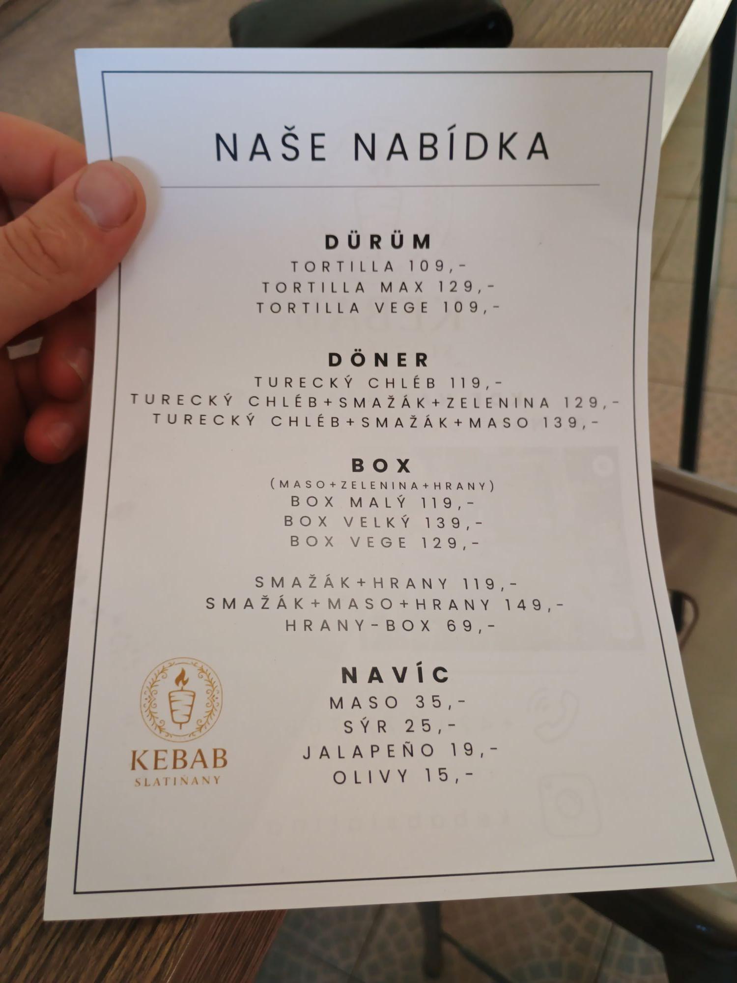 Kebab Slatiňany foto 5