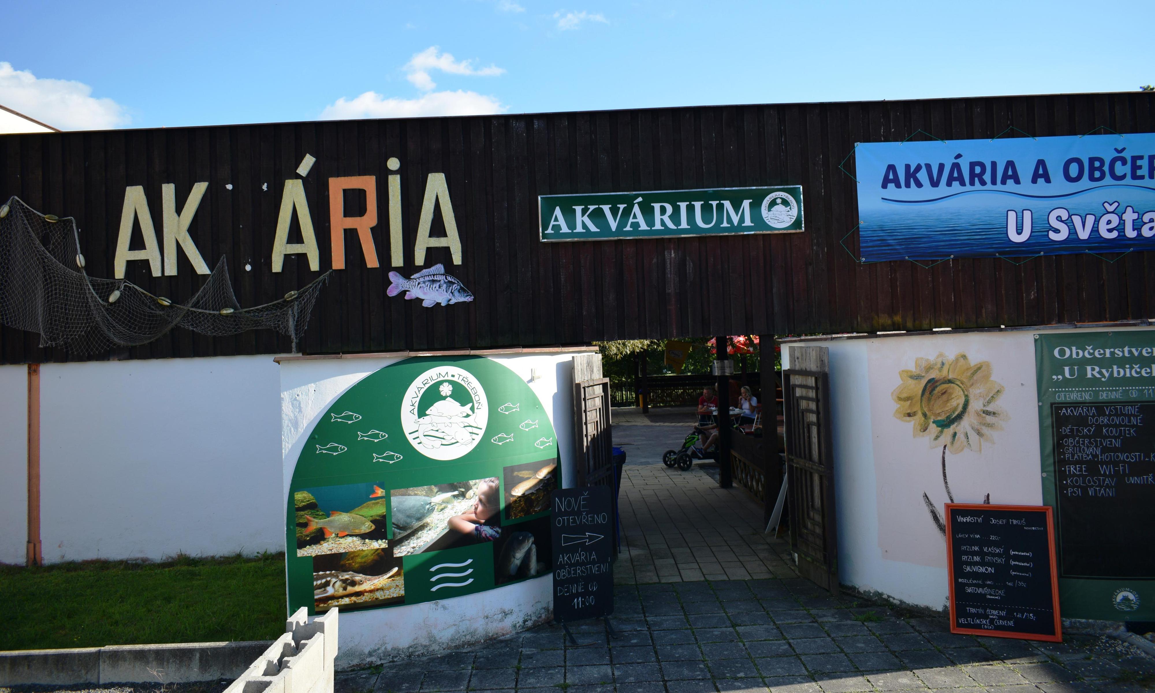 Akvária a občerstvení U Světa foto 5