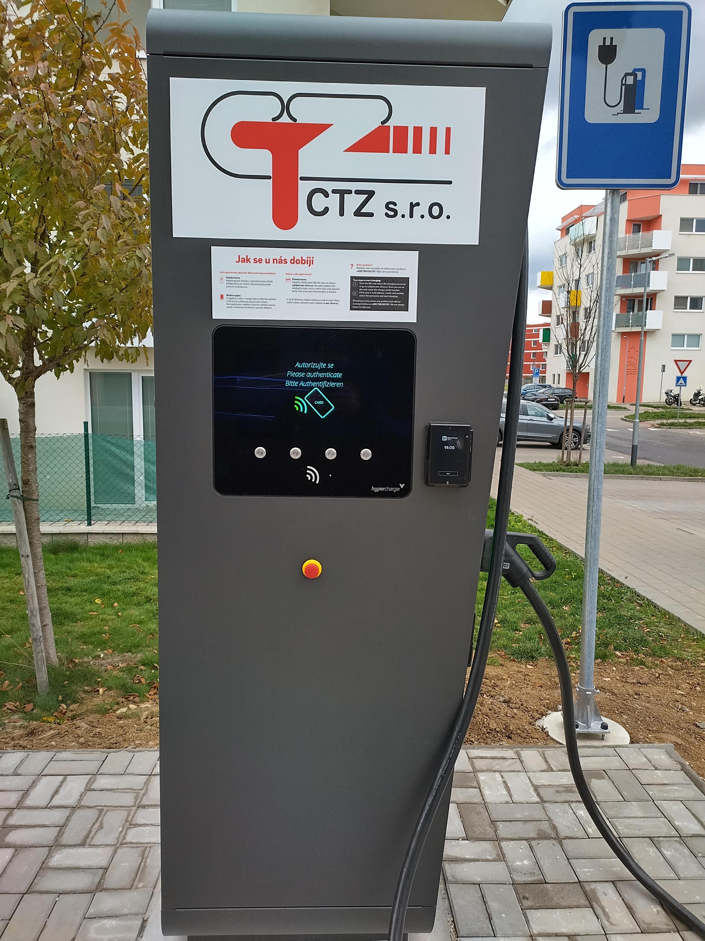 Nabíjecí stanice CTZ foto 2