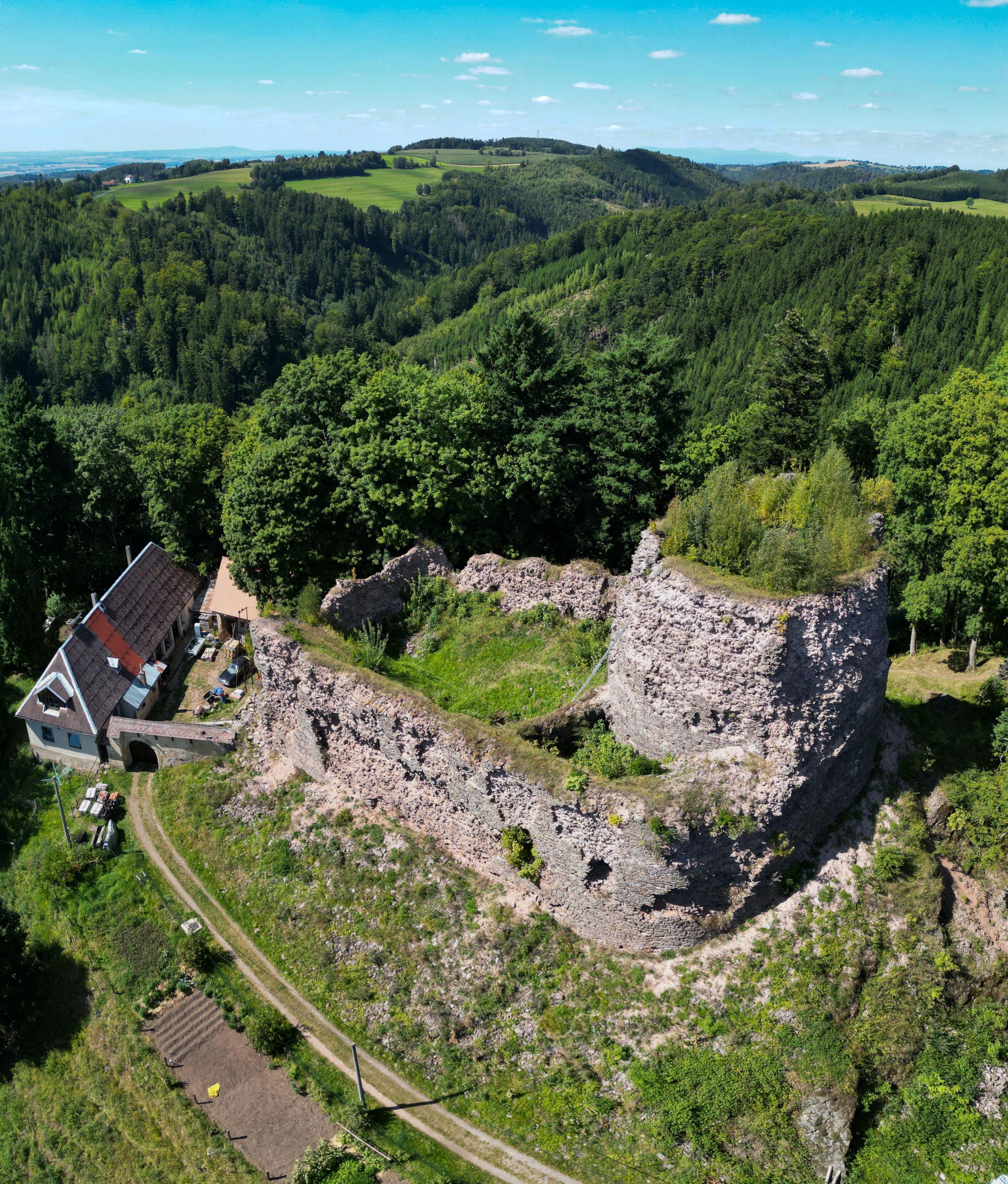 Hrad Frymburk foto 3