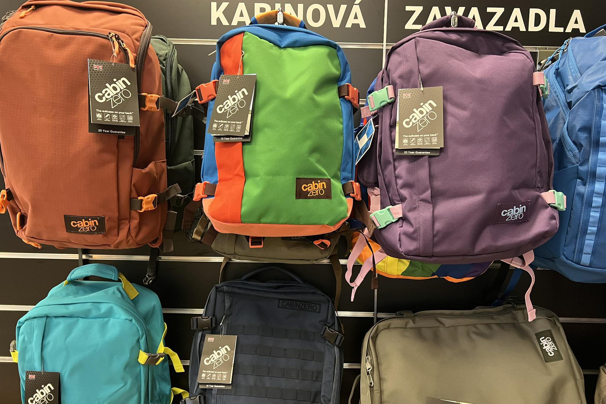 CabinZero - kabinové batohy na palubu letadla.