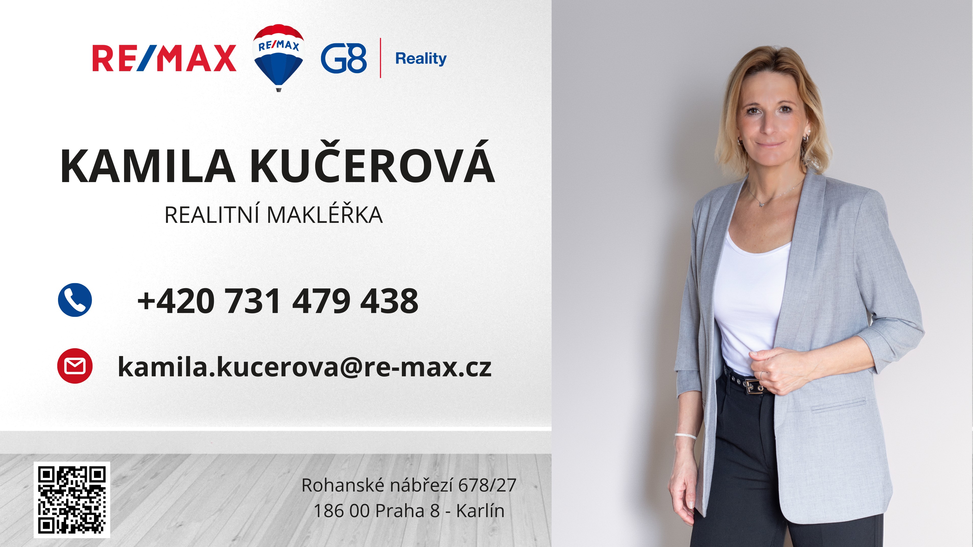 Kamila Kučerová - realitní makléřka RE/MAX G8 Reality foto 4