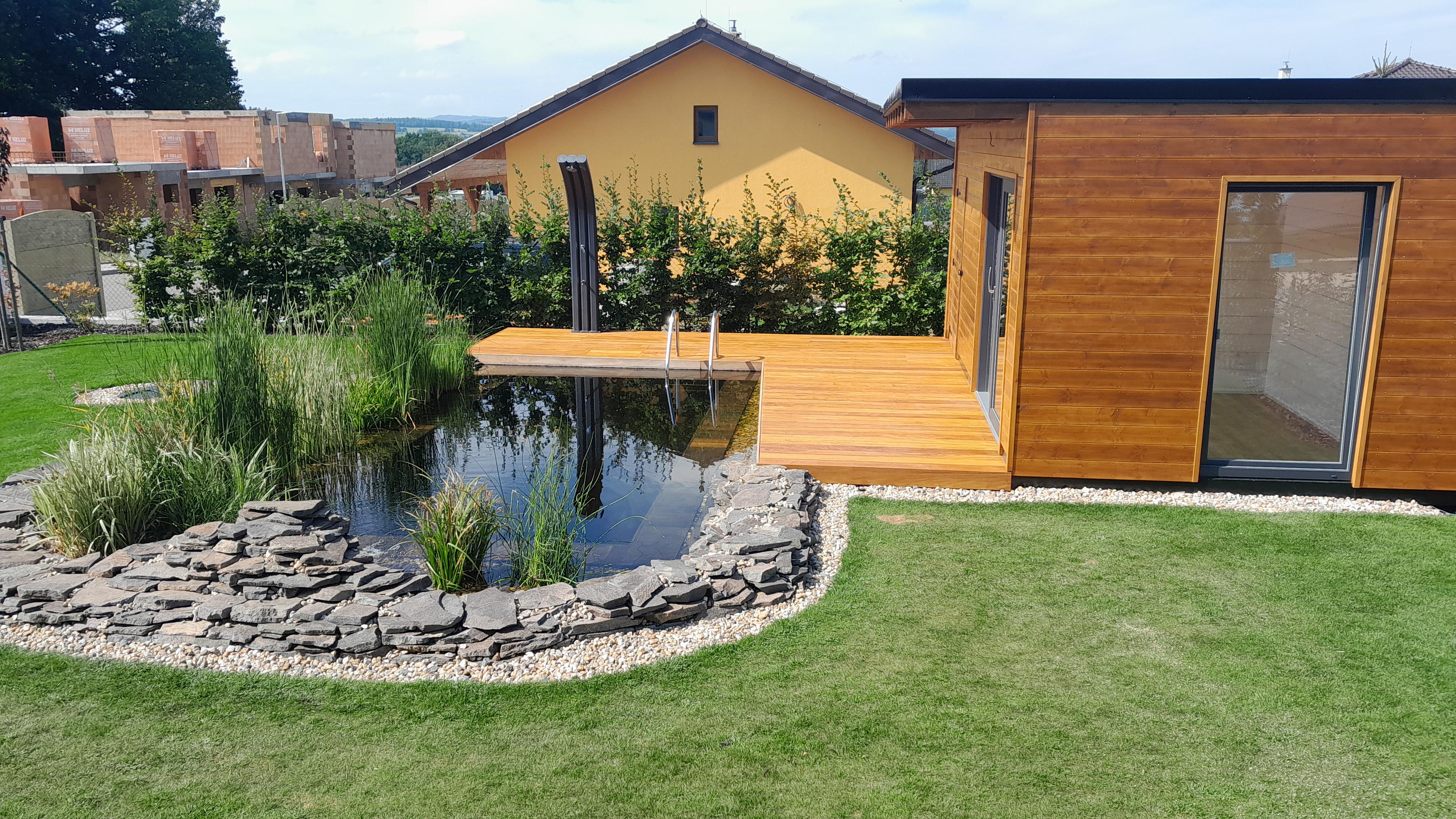 Bláhová zahradní architektura foto 4