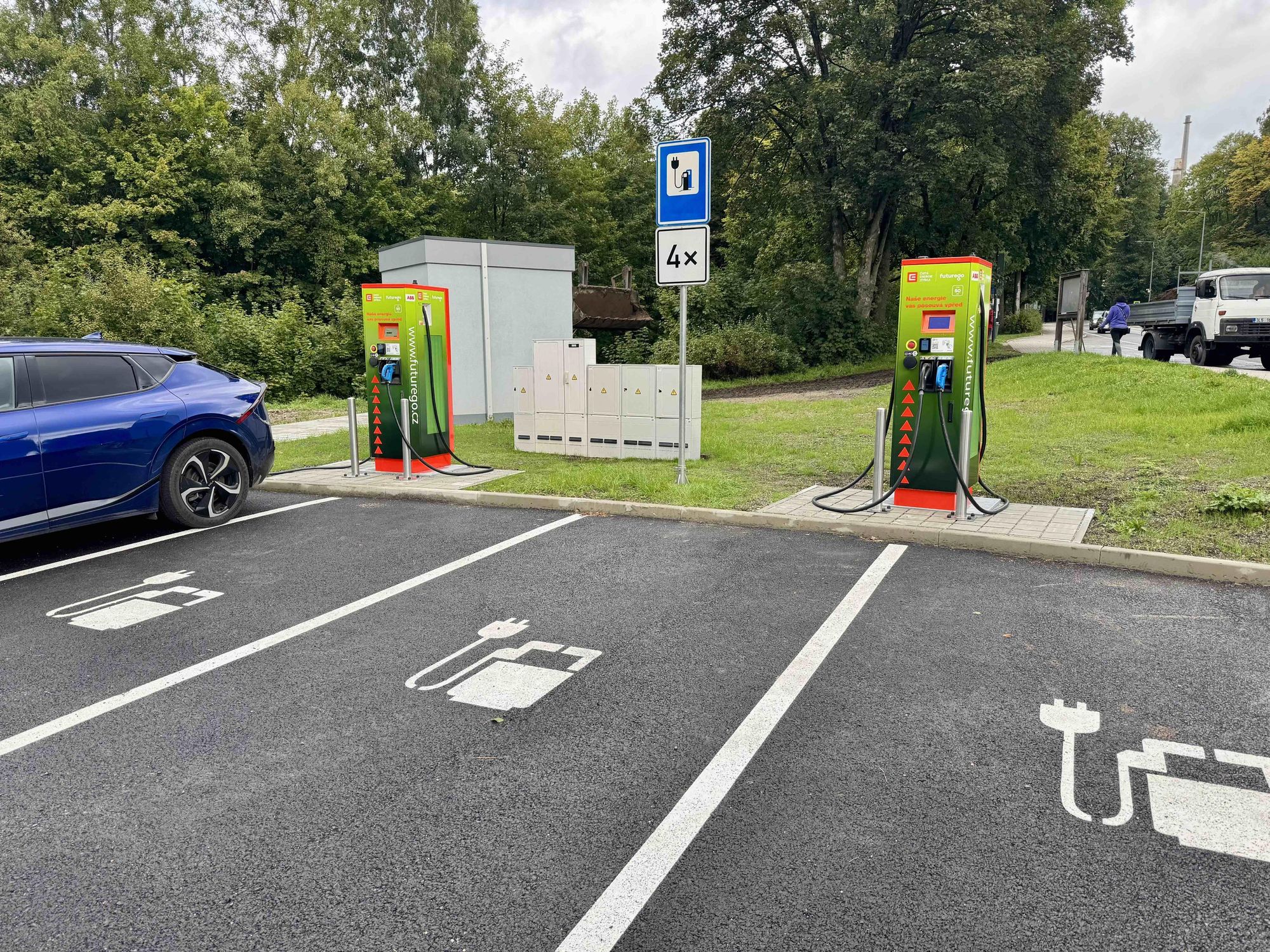 Dobíjecí stanice ČEZ foto 2