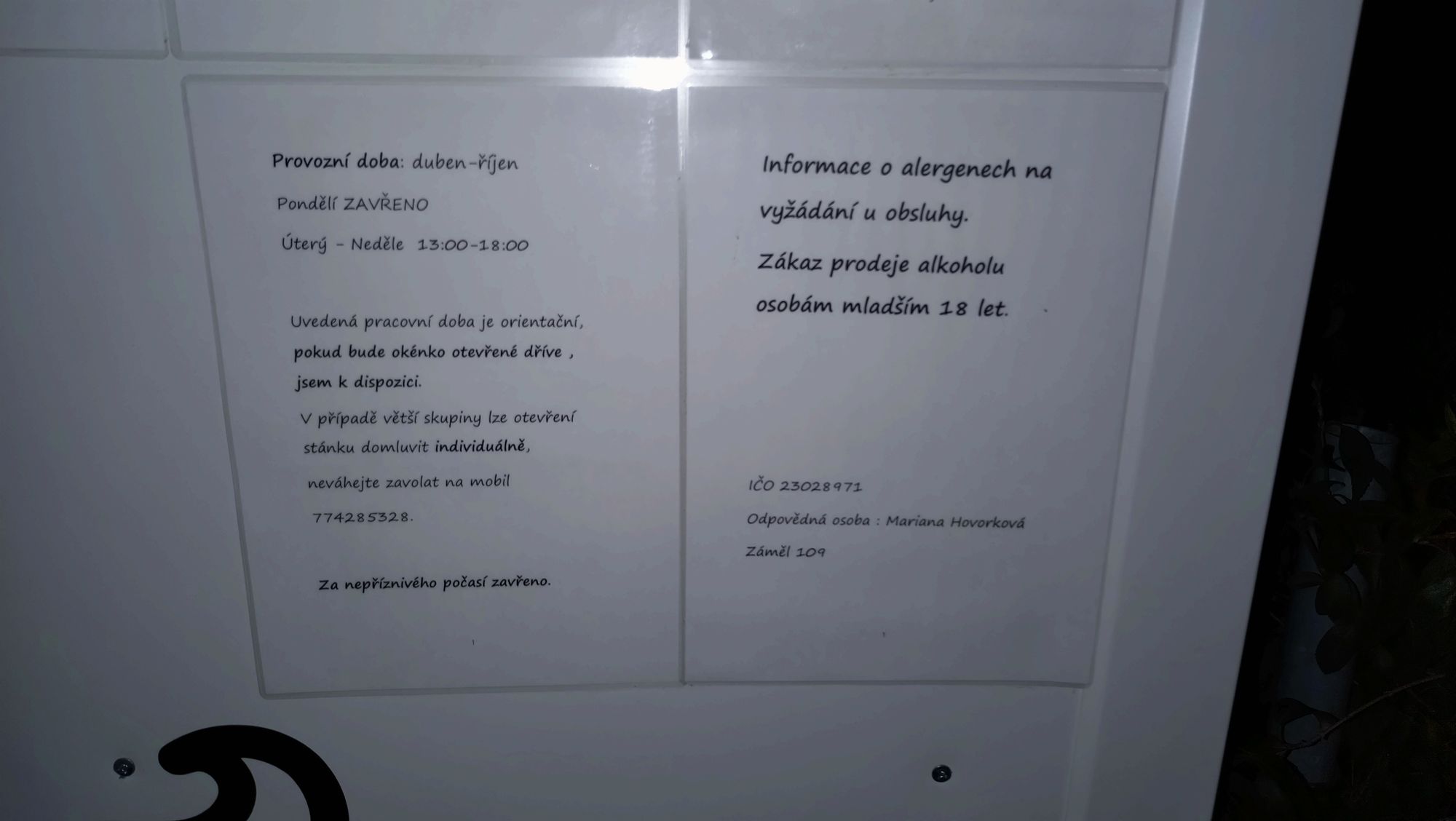 Zámělská zmrzlina foto 2