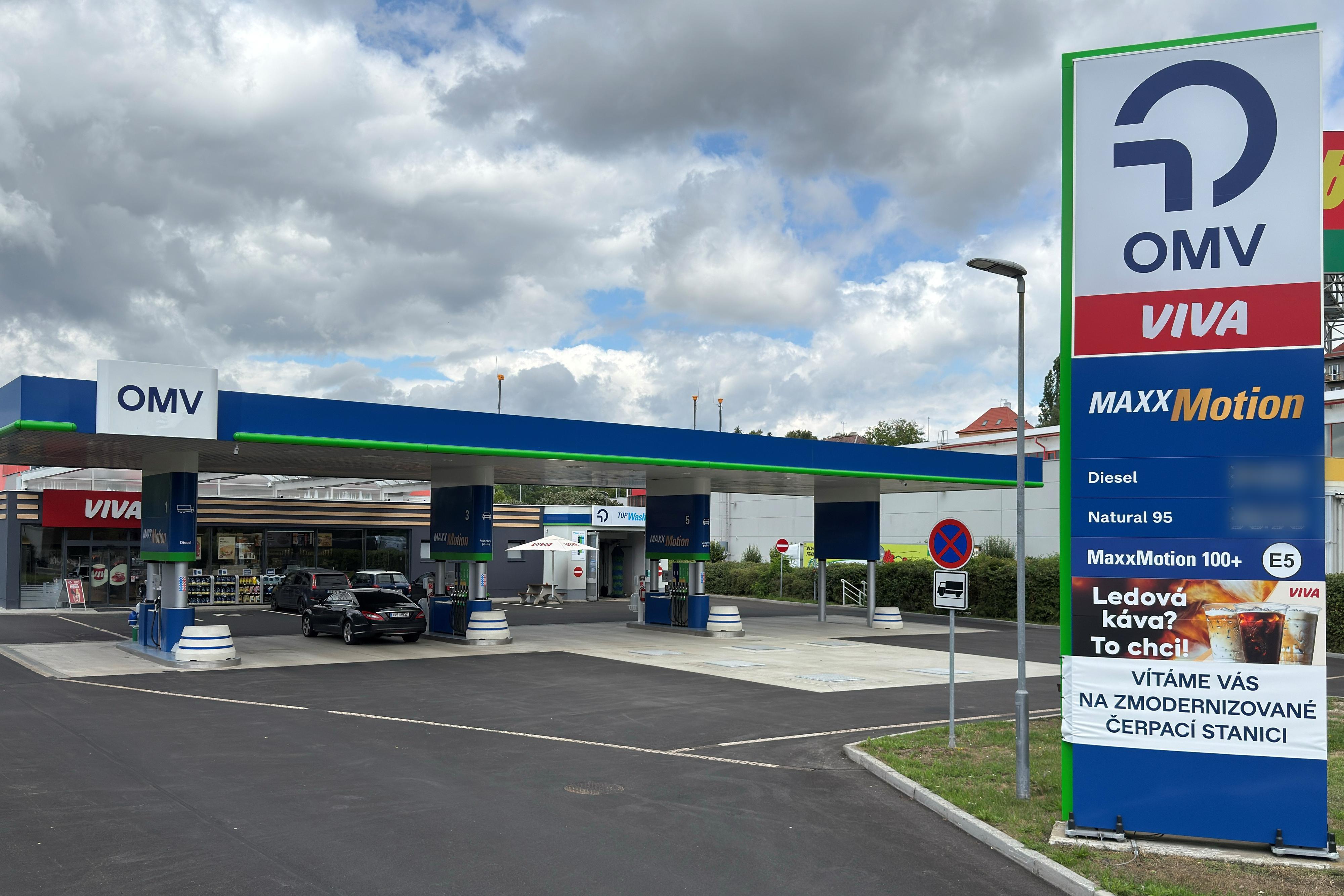 OMV TOP Wash - mycí linka