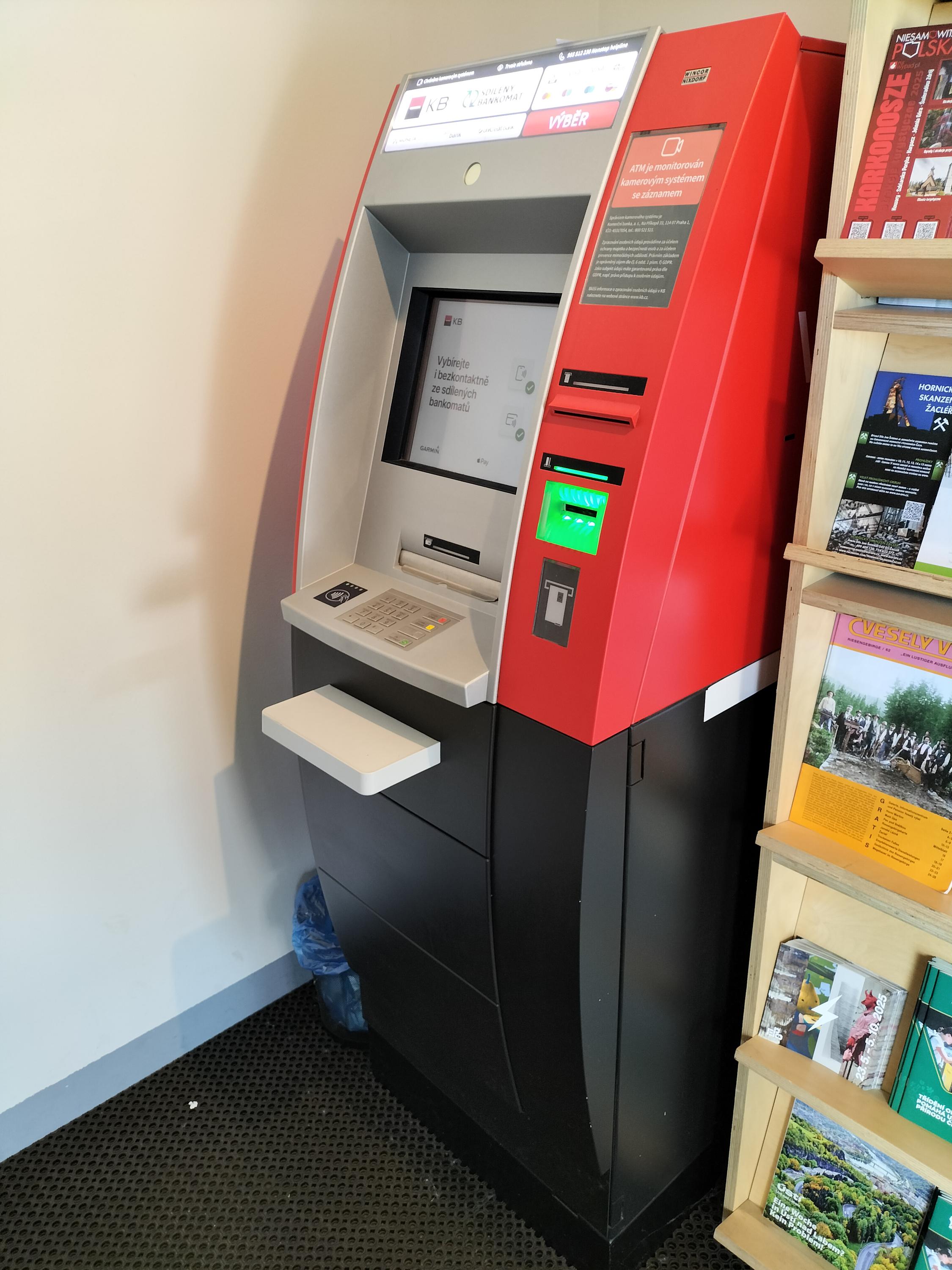 Bankomat Komerční banky foto 2