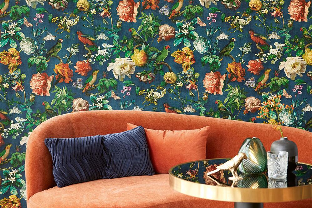 Luxusní vliesová tapeta na zeď Papoušci