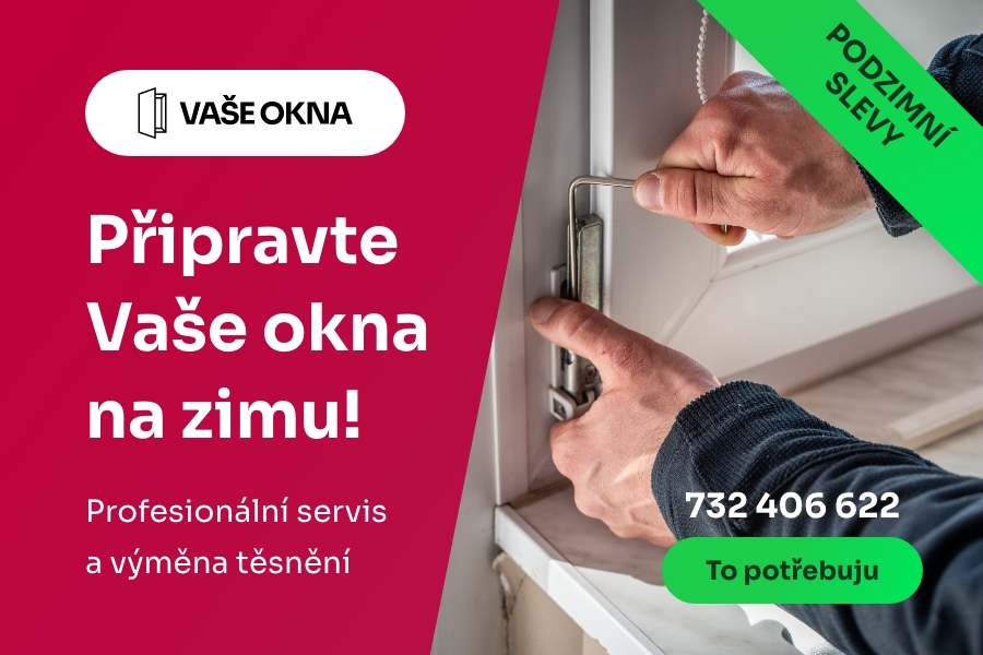 Připravte Vaše okna na zimu– ušetřete na topení!