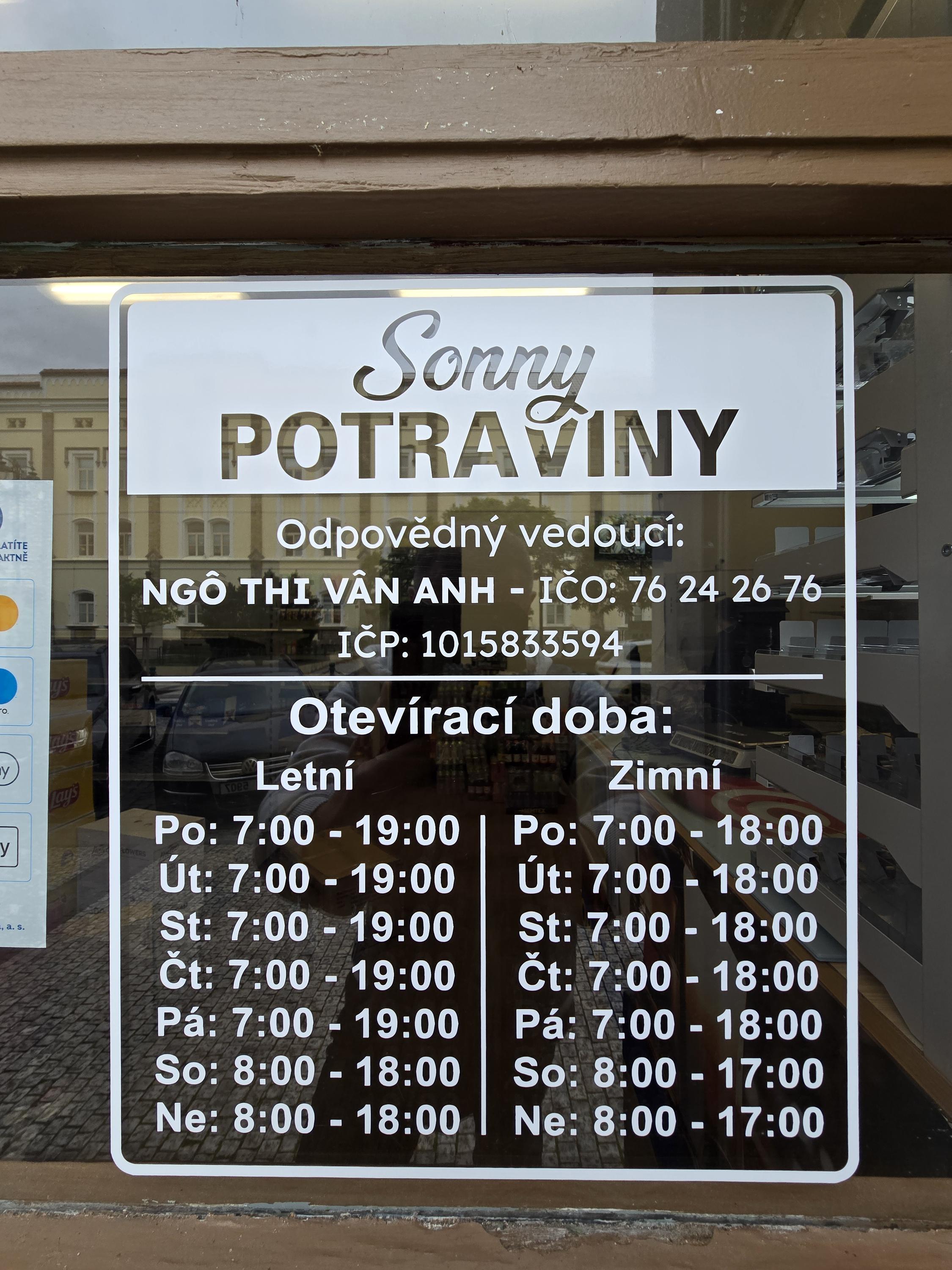 Potraviny Sony foto 4