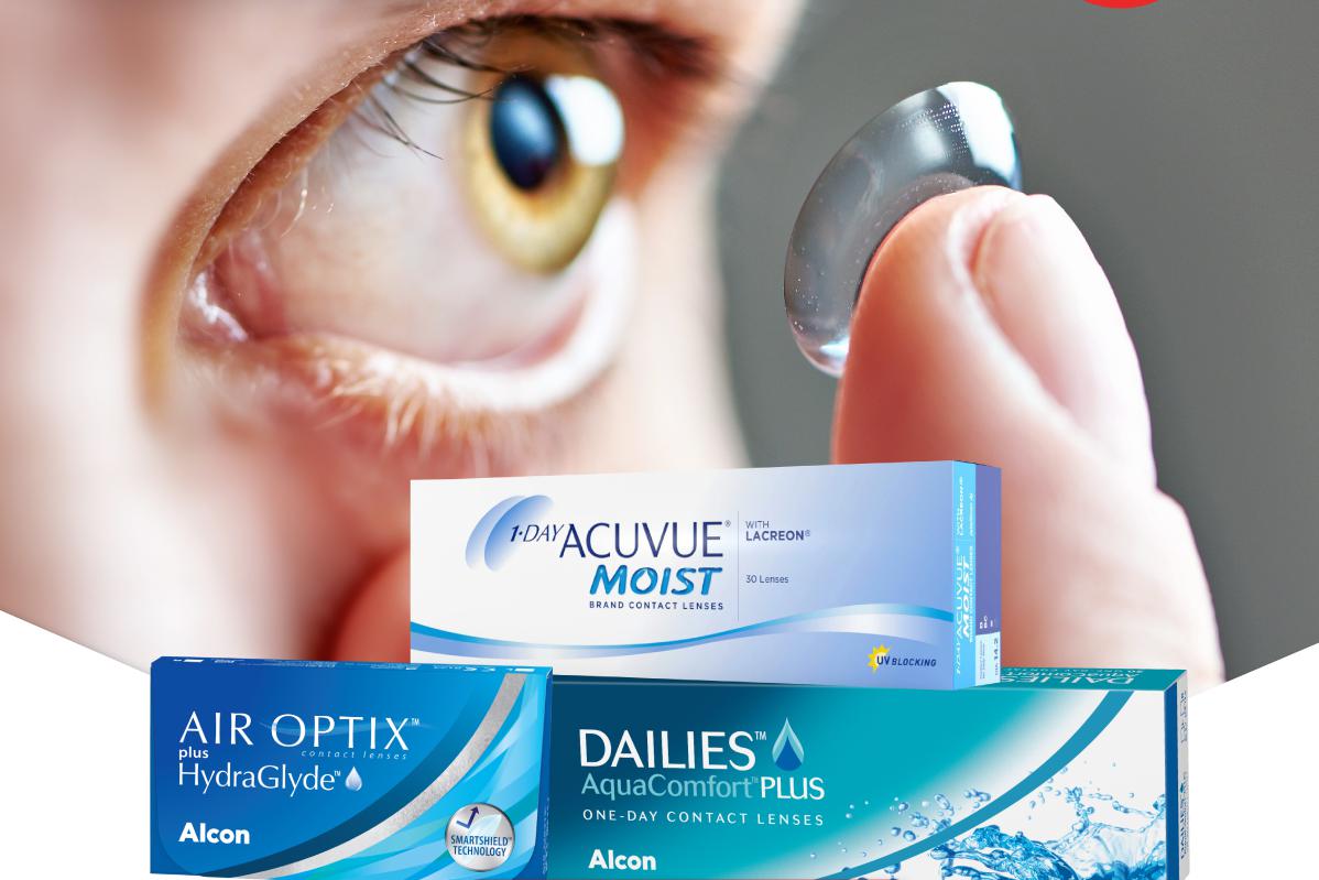 Výhodná balení kontaktních čoček