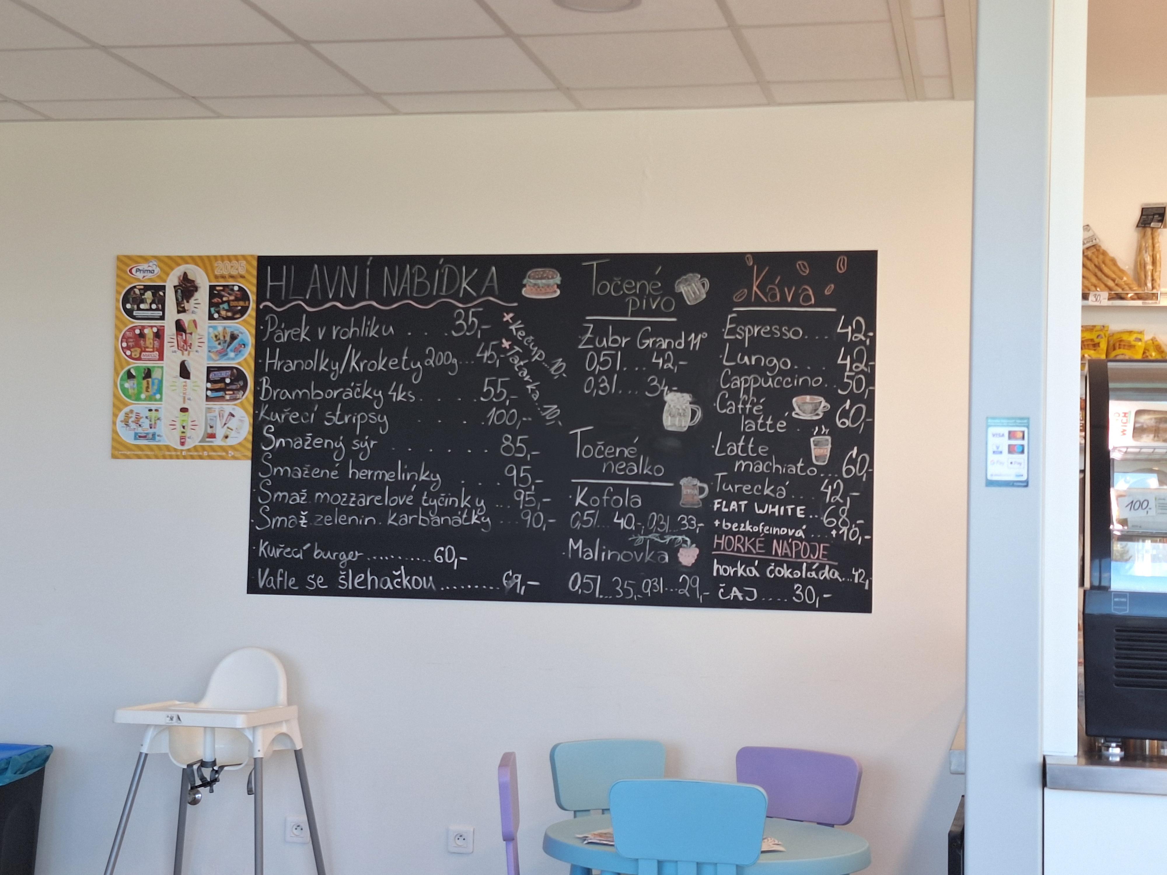 Občerstvení v Aquacentru