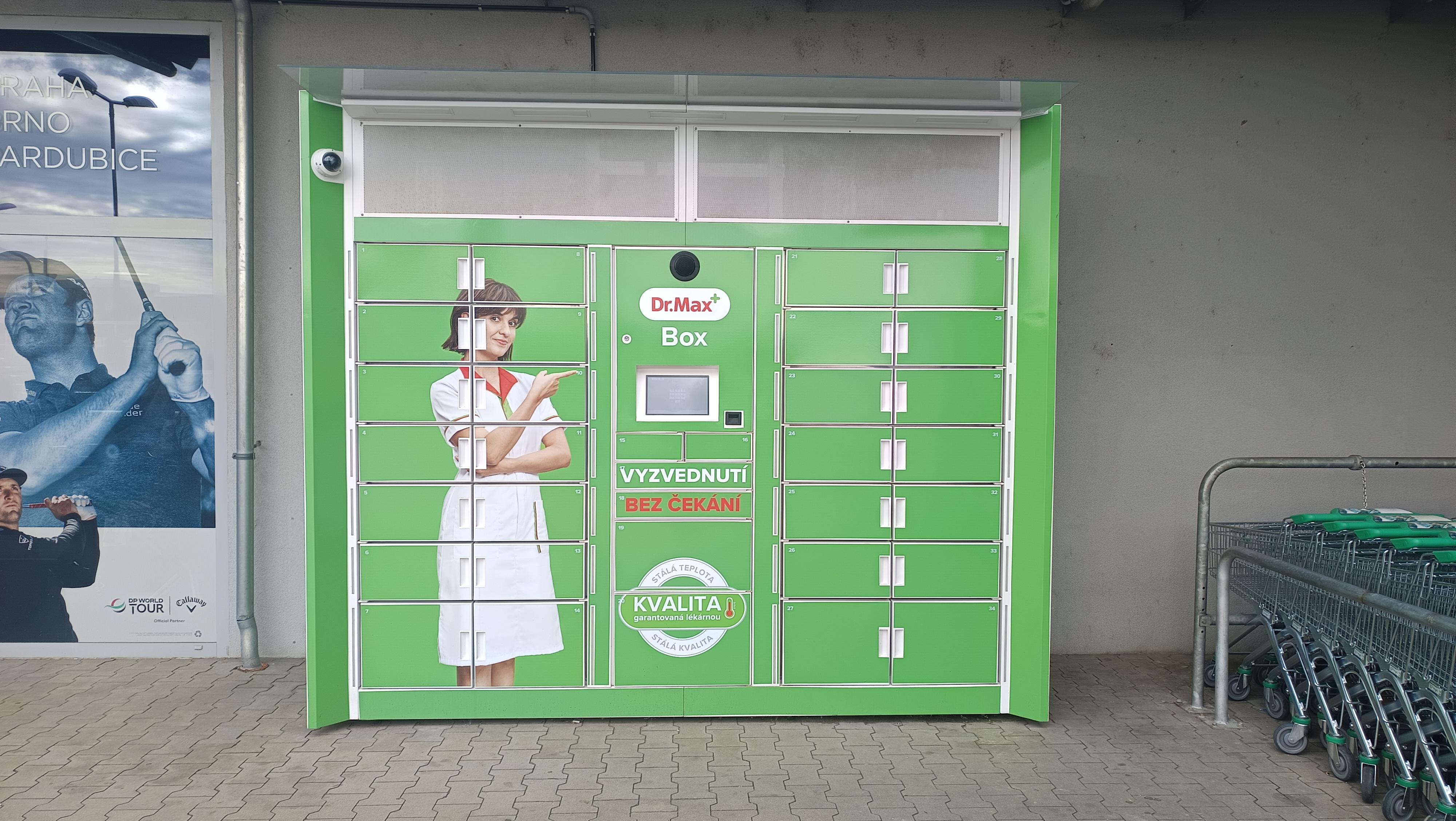 Dr. Max - výdejní box