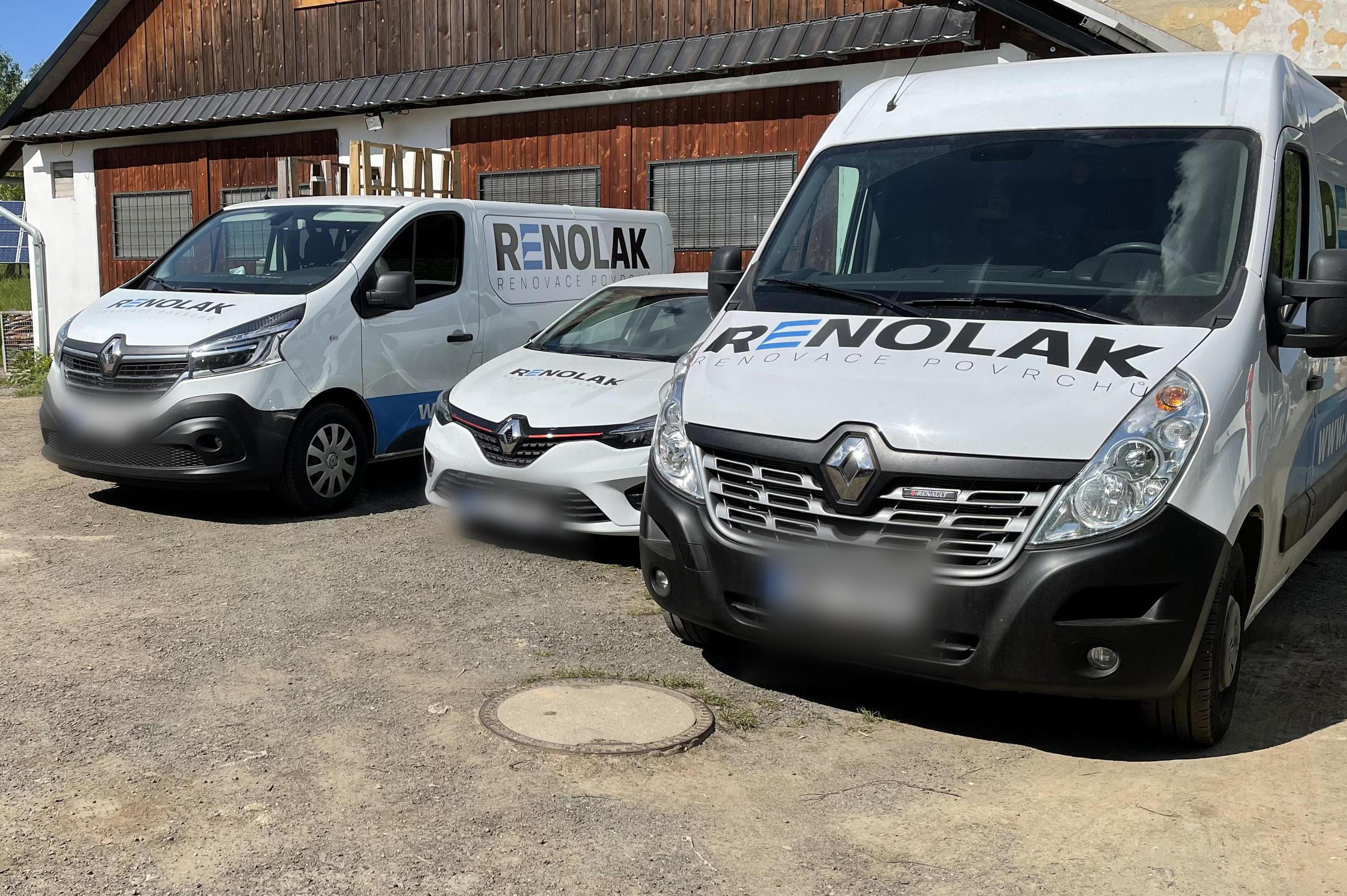 Renolak - renovace povrchů