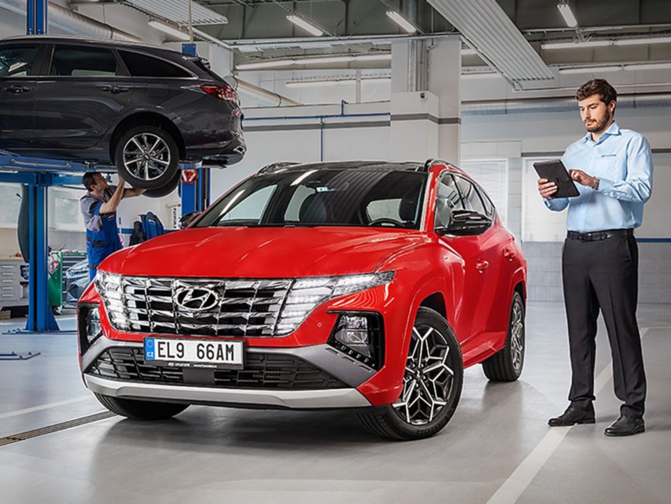 Kompletní pravidelný servis vozů Hyundai