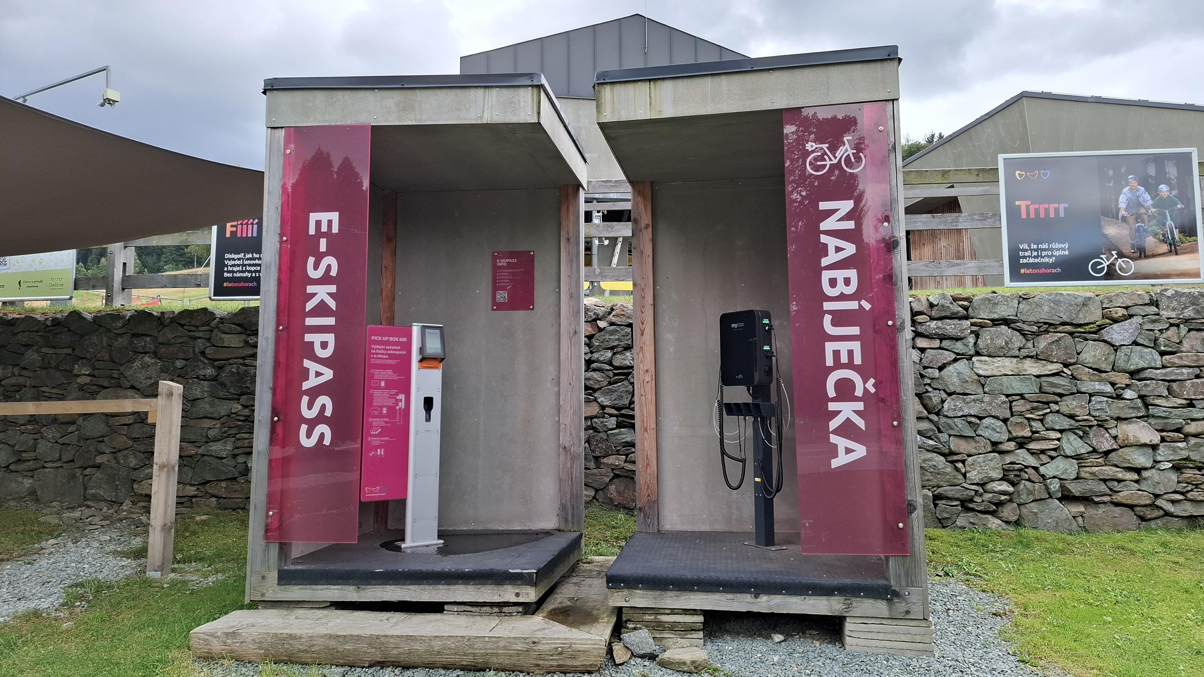 Nabíjecí stanice Skicentrum foto 4