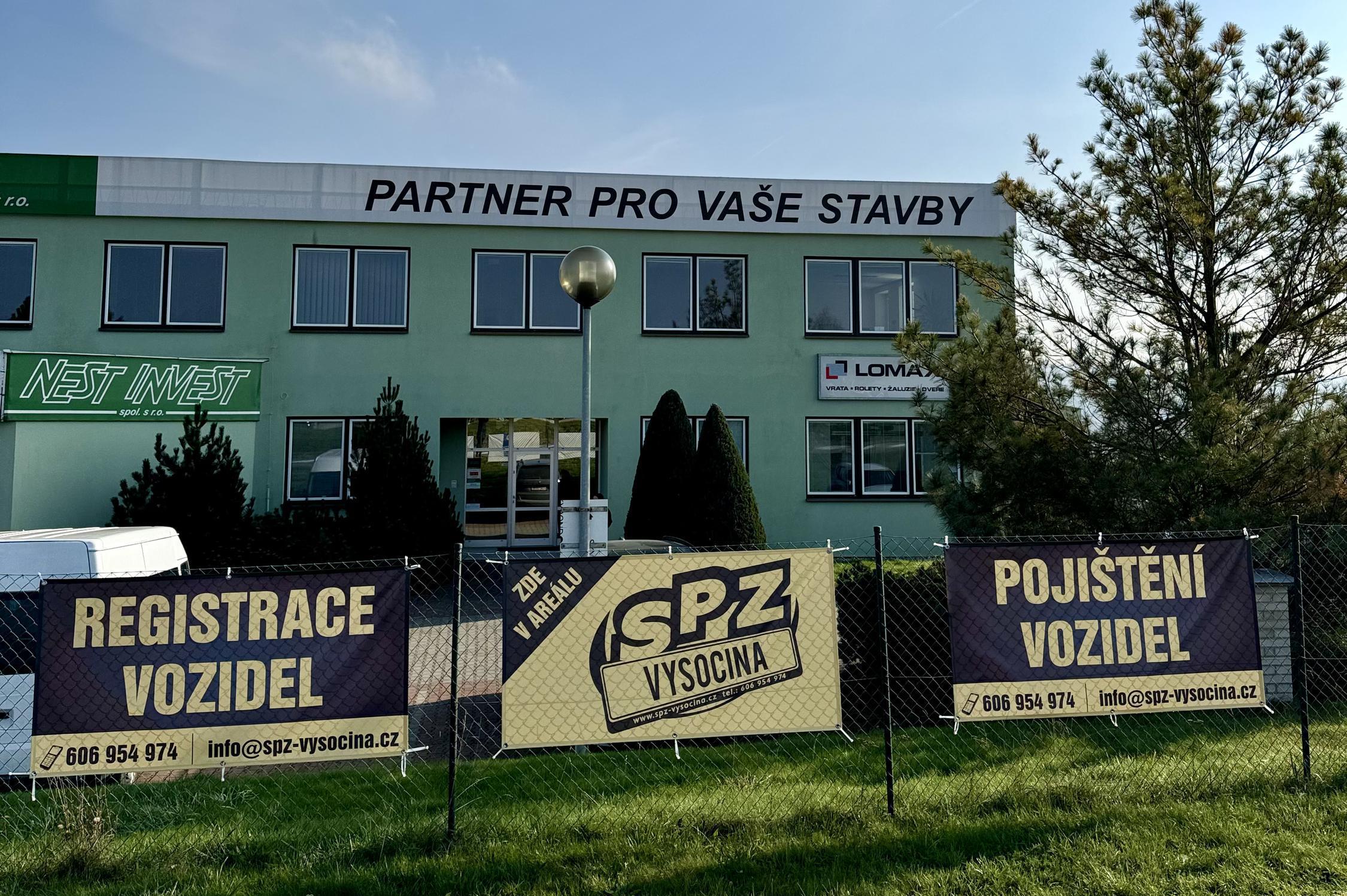 SPZ - VYSOČINA - POJIŠTĚNÍ