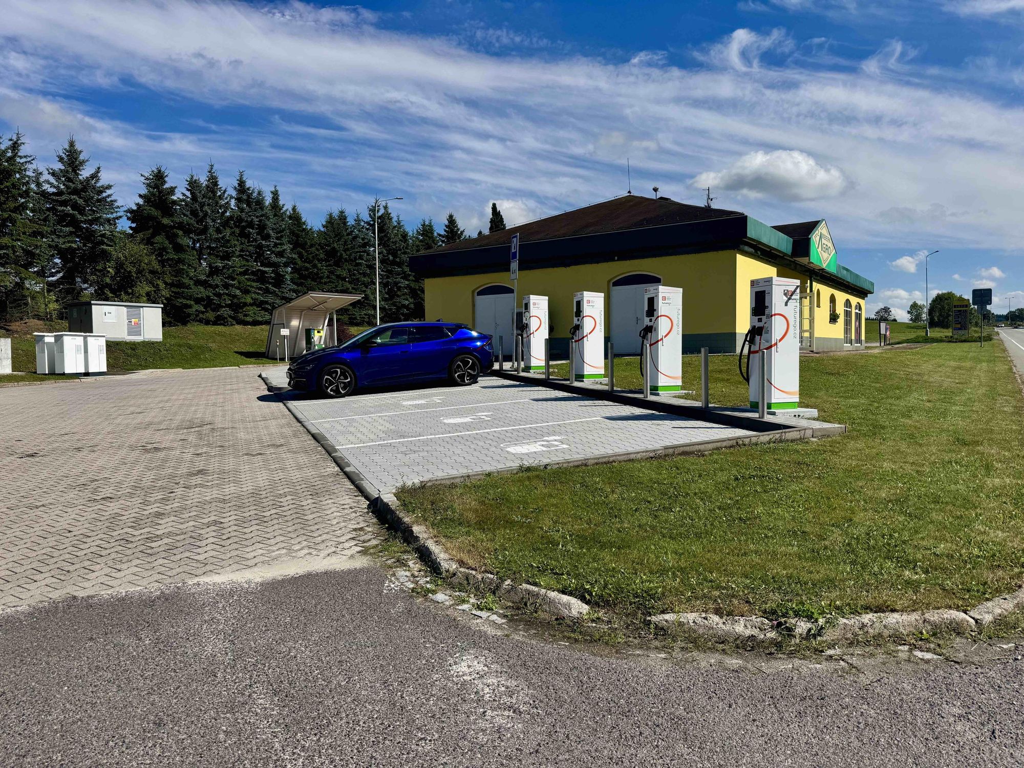Dobíjecí stanice ČEZ foto 5