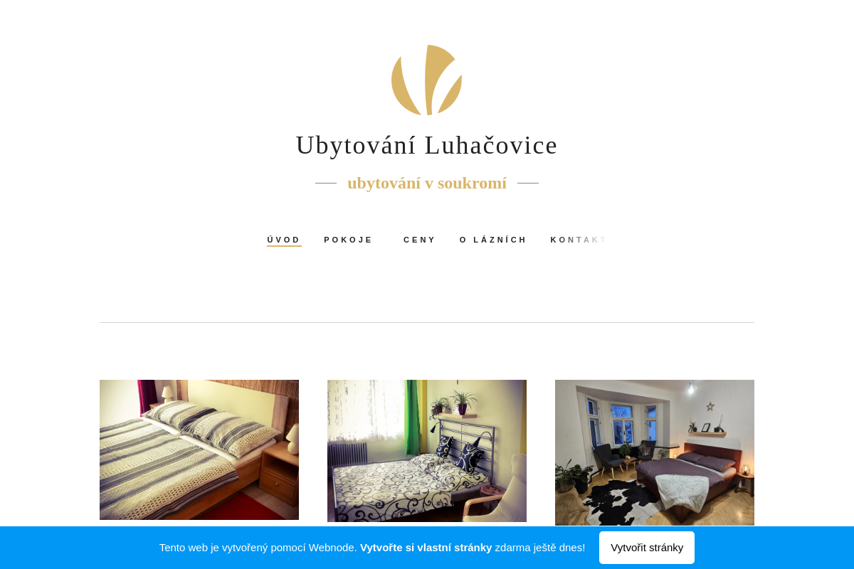 Ubytování Luhačovice