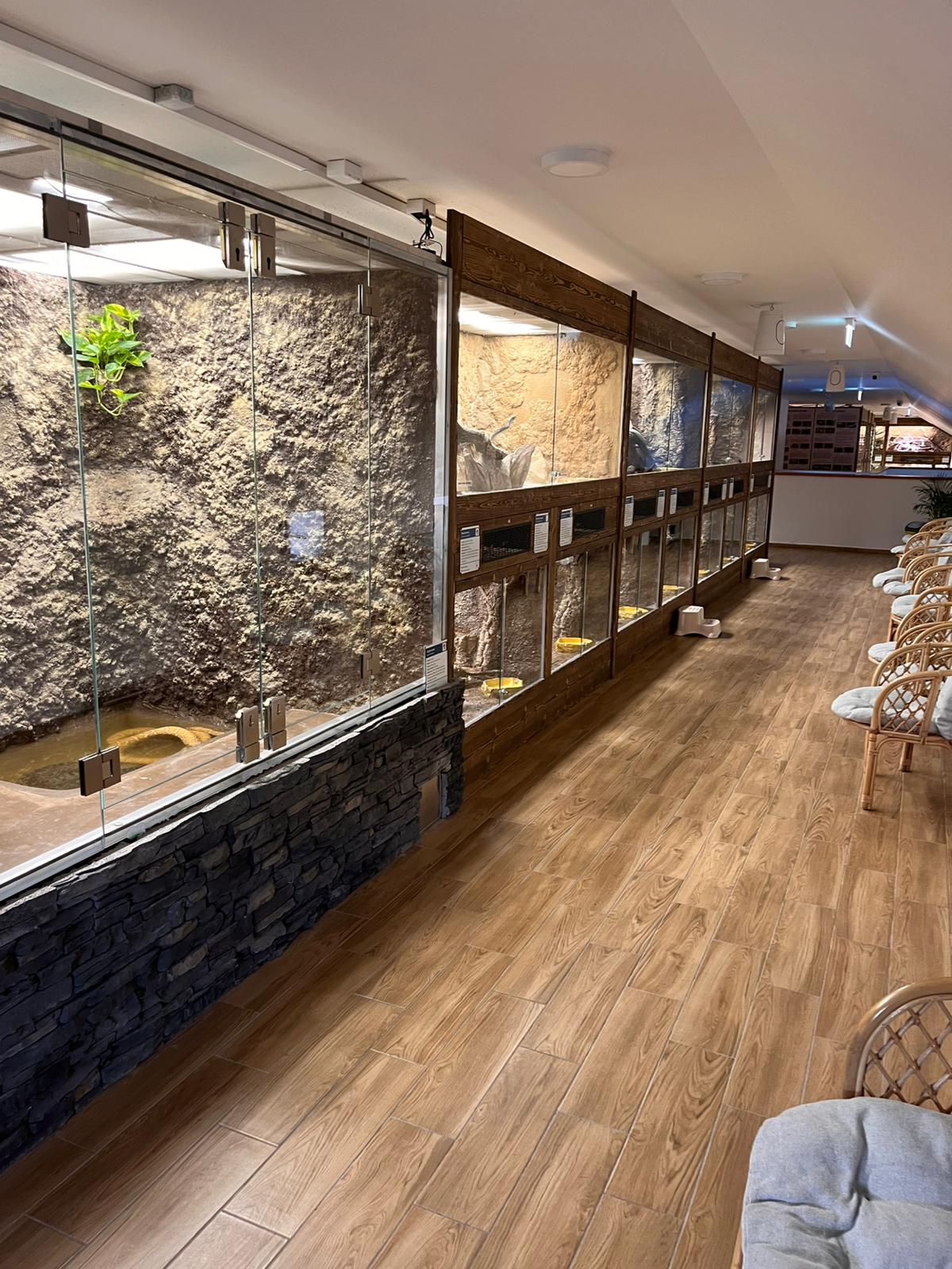 Vstup do expozice plazů – jedinečný zážitek