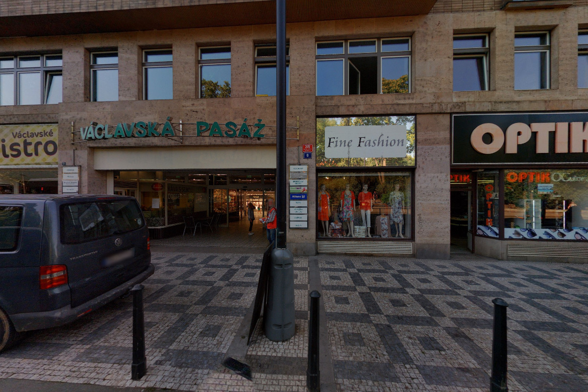 Květiny Václavská pasáž