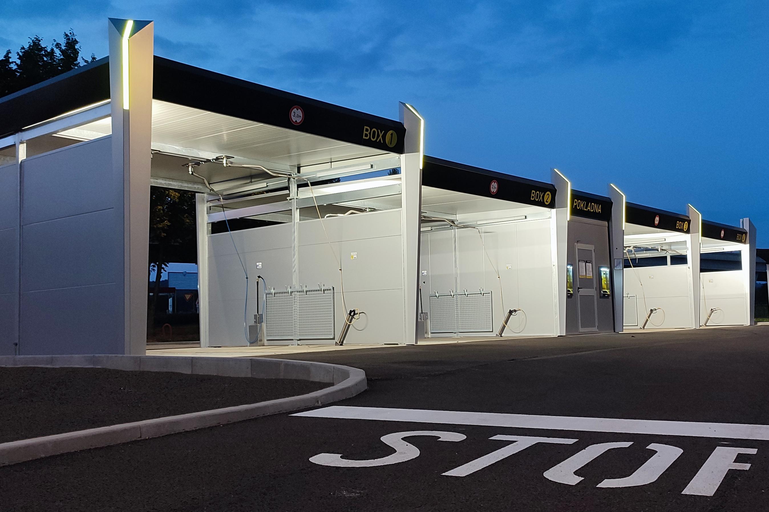 Bezkontaktní myčka AUTOGAS - CENTRUM