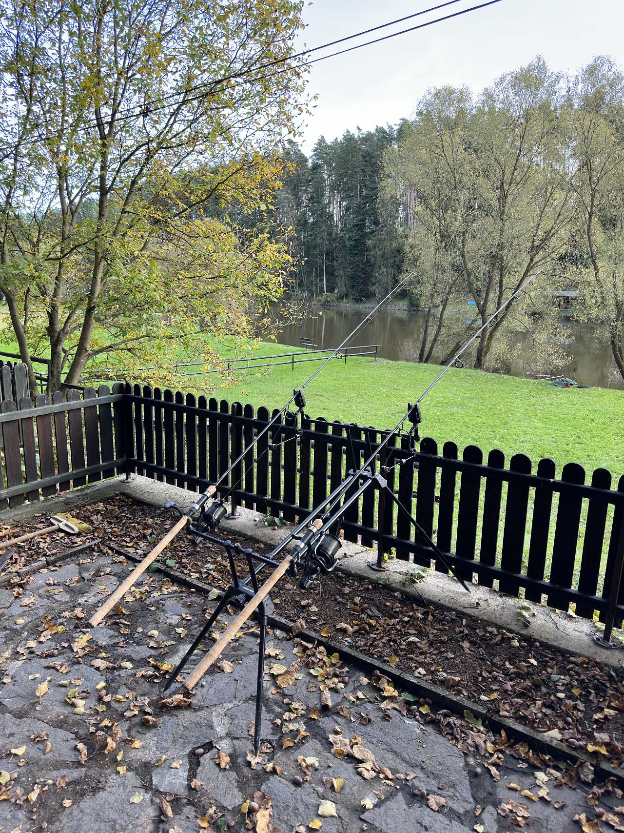 Rybaření ze sauny foto 3