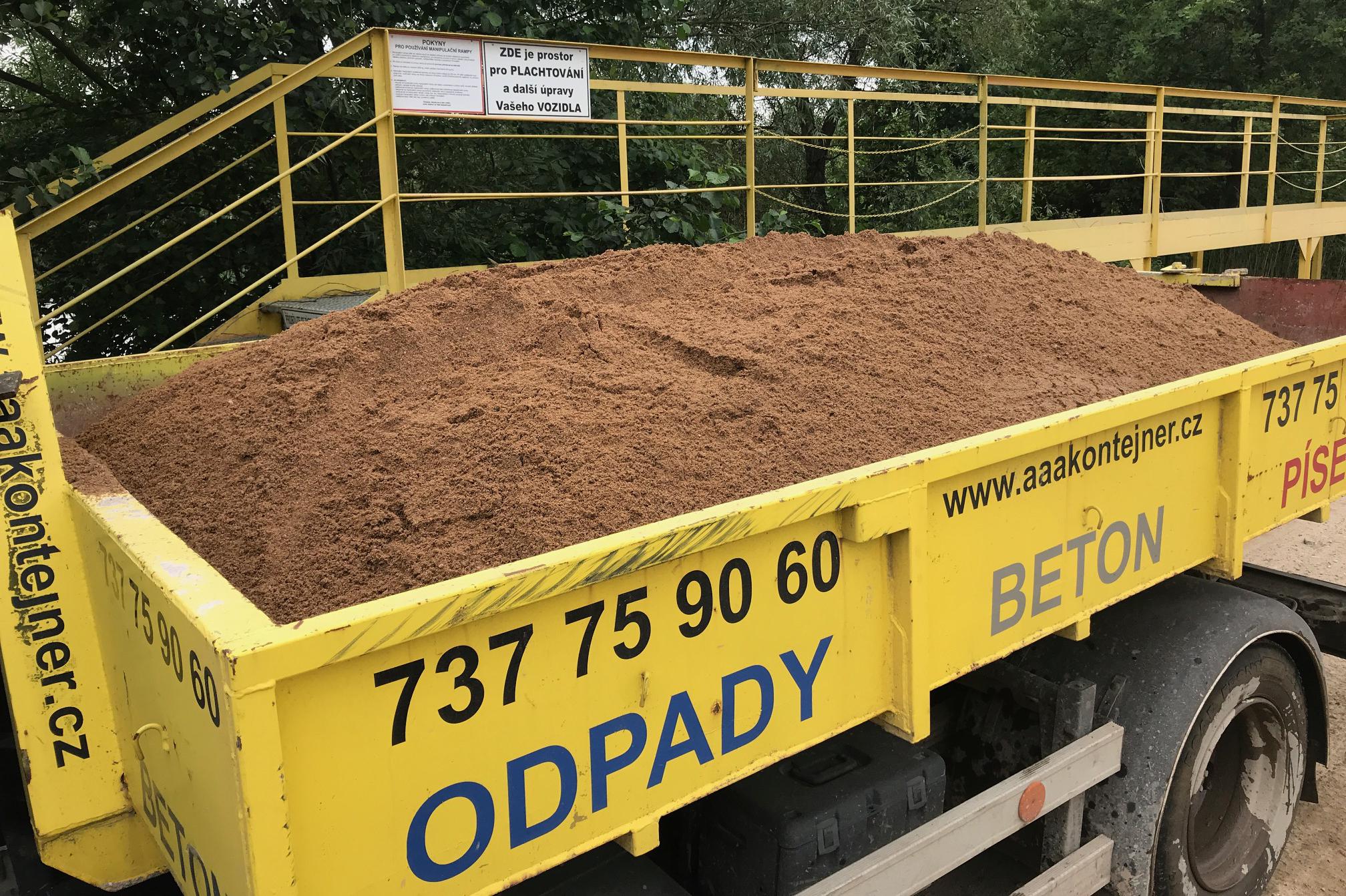 přistavení kontejneru ZDARMA.