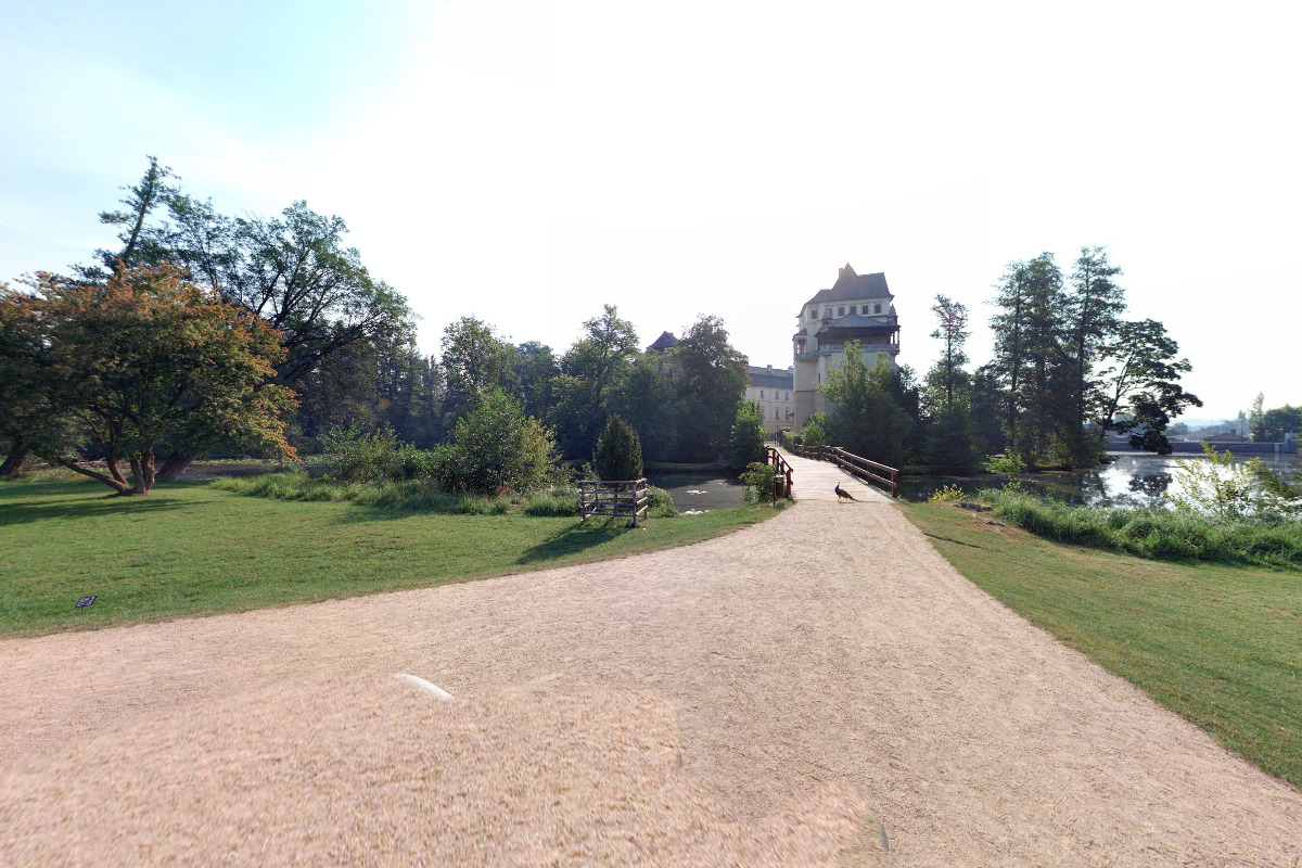 Zámecký park Blatná - Castle Blatna Park foto 2