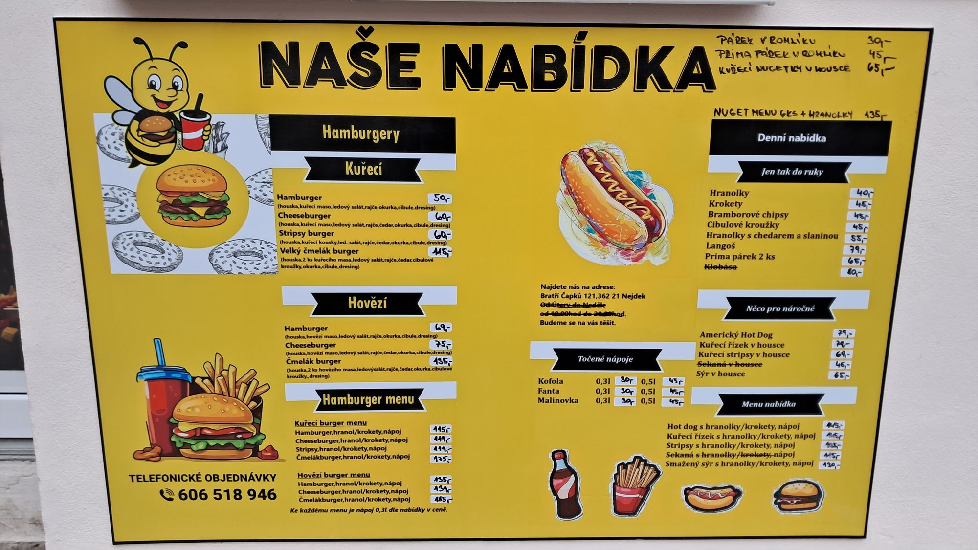 Občerstvení u Včelky Máji foto 2