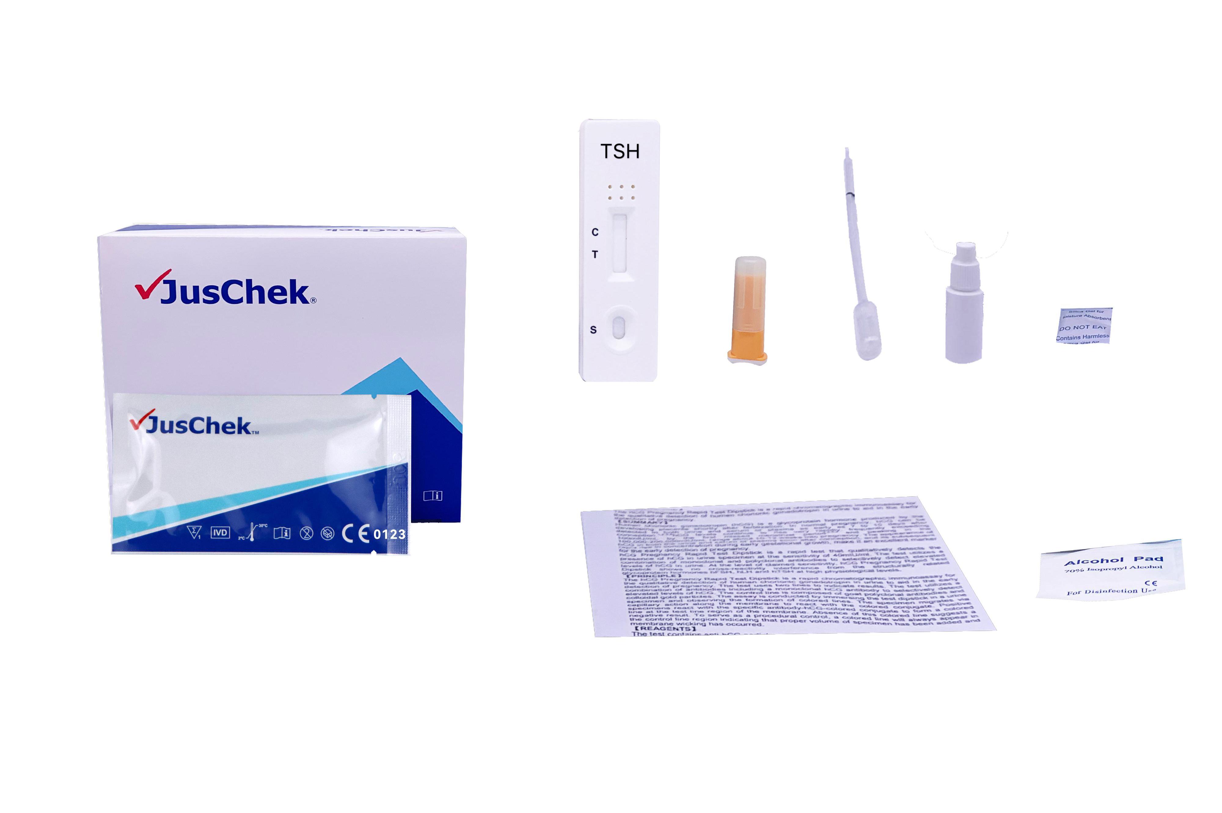 Domácí test funkce štítné žlázy