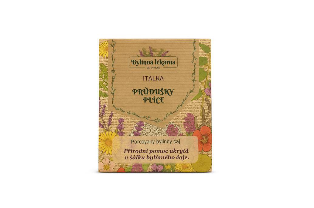 Italka Průdušky, plíce - bylinný porcovaný čaj n.s