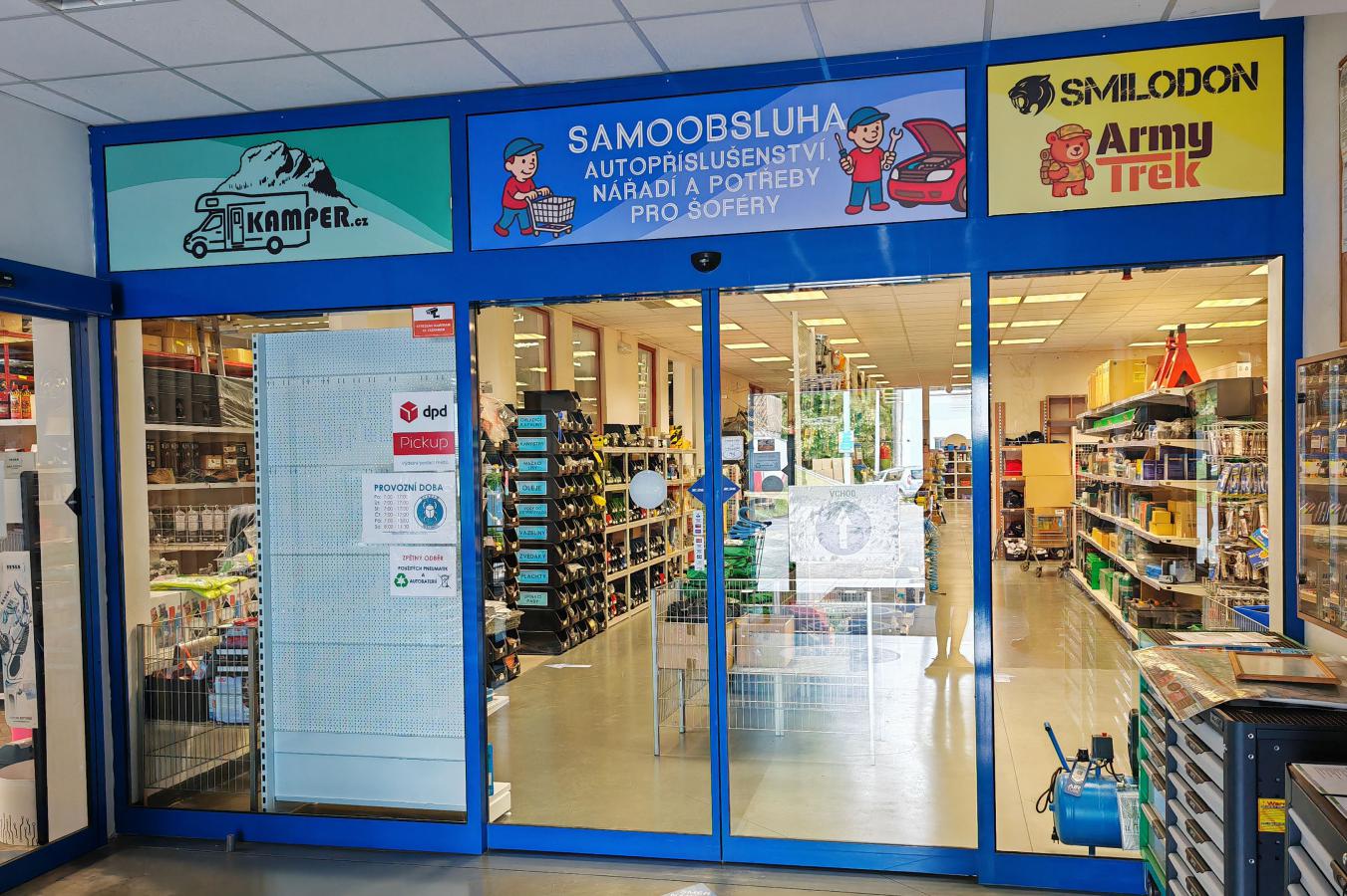 Nová samoobsluha Příbor – pro šoféra i karavanistu