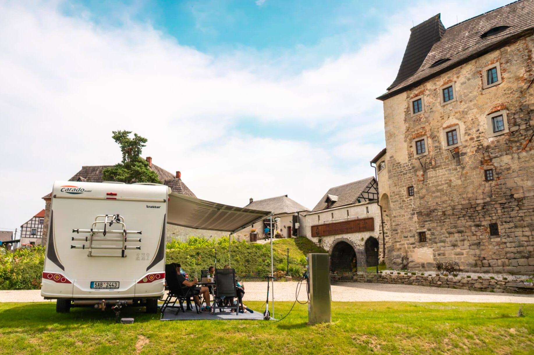 Stellplatz Vildštejn