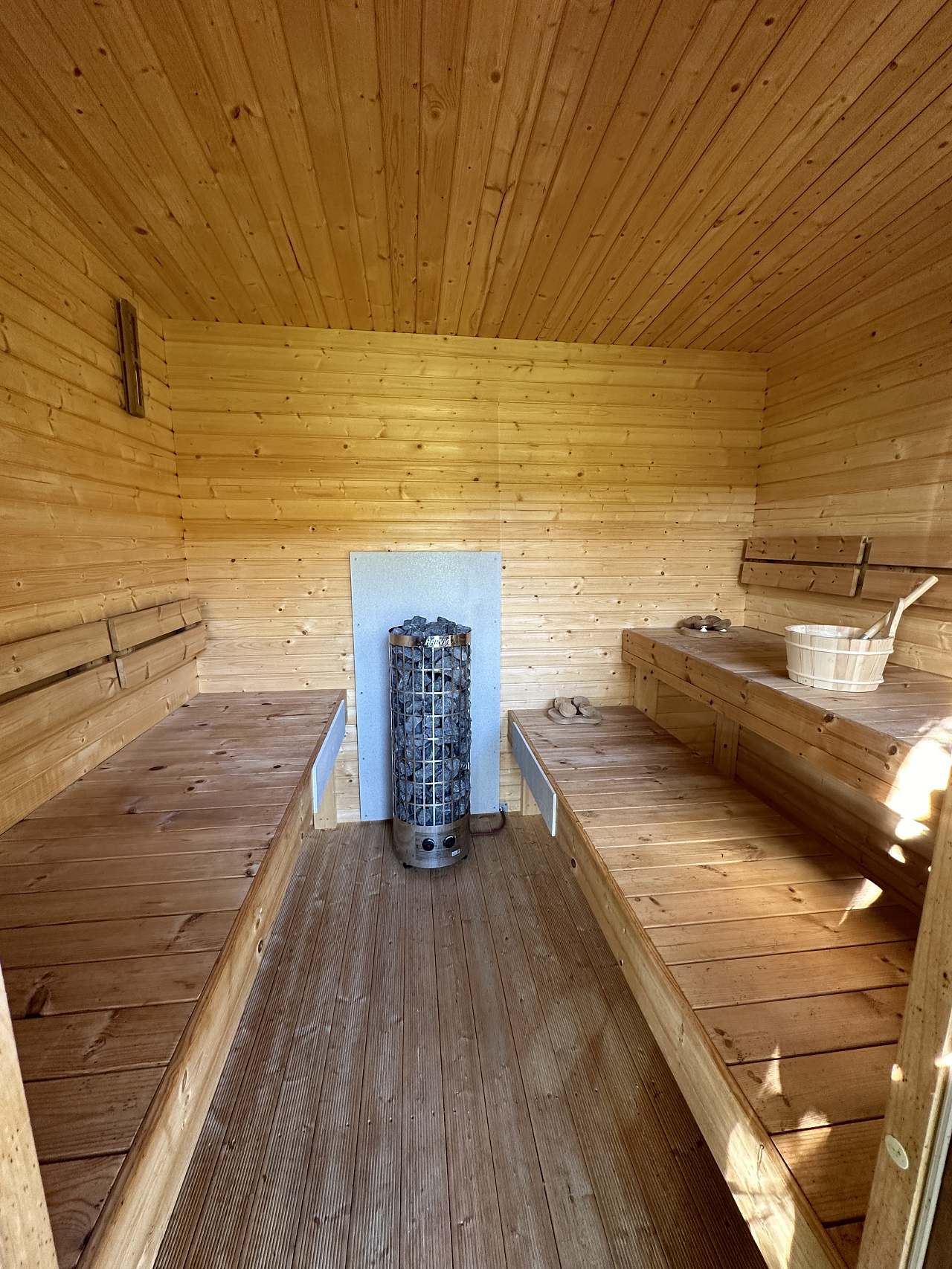 Rybaření ze sauny foto 2