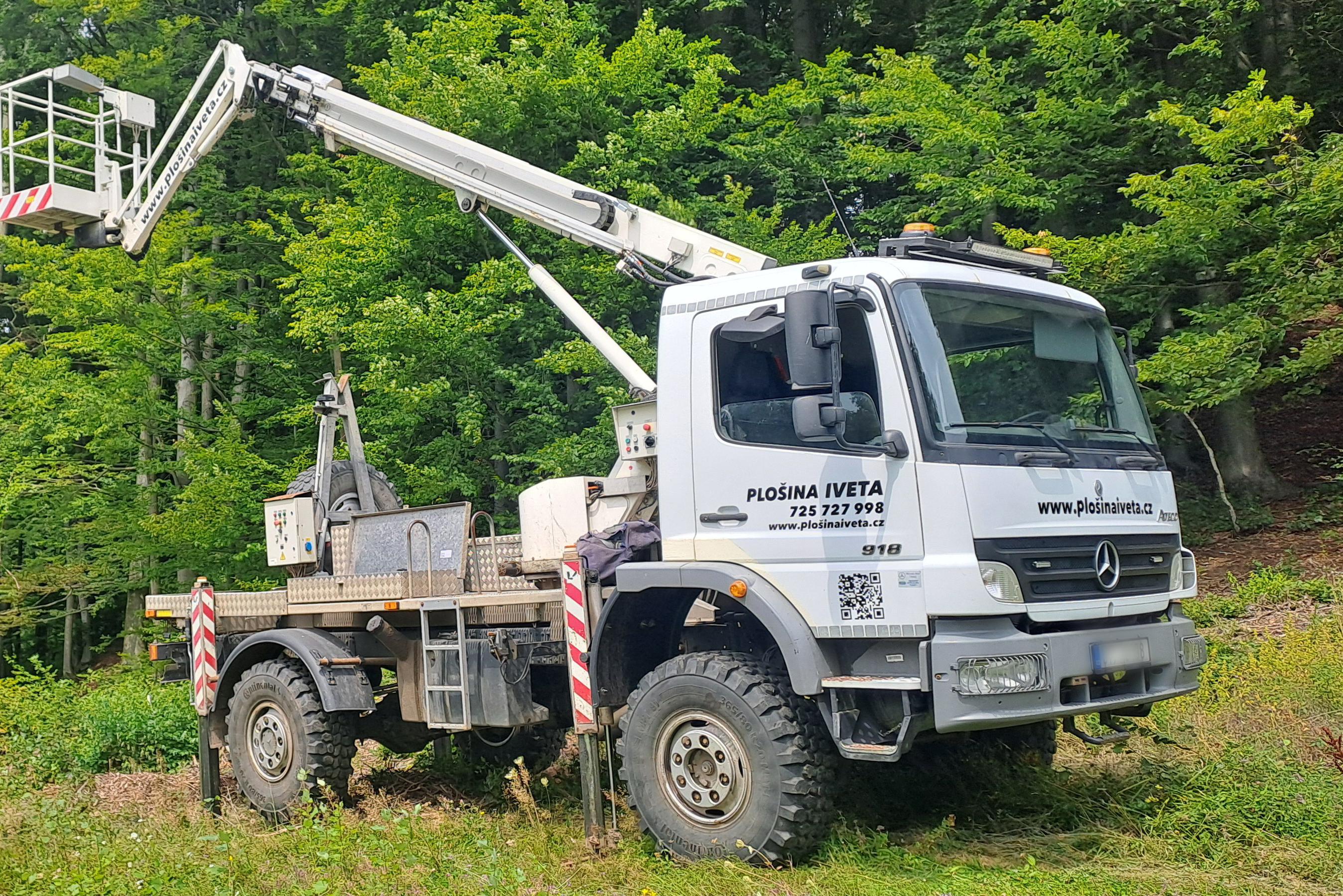 Iveta Kutková - pronájem plošiny